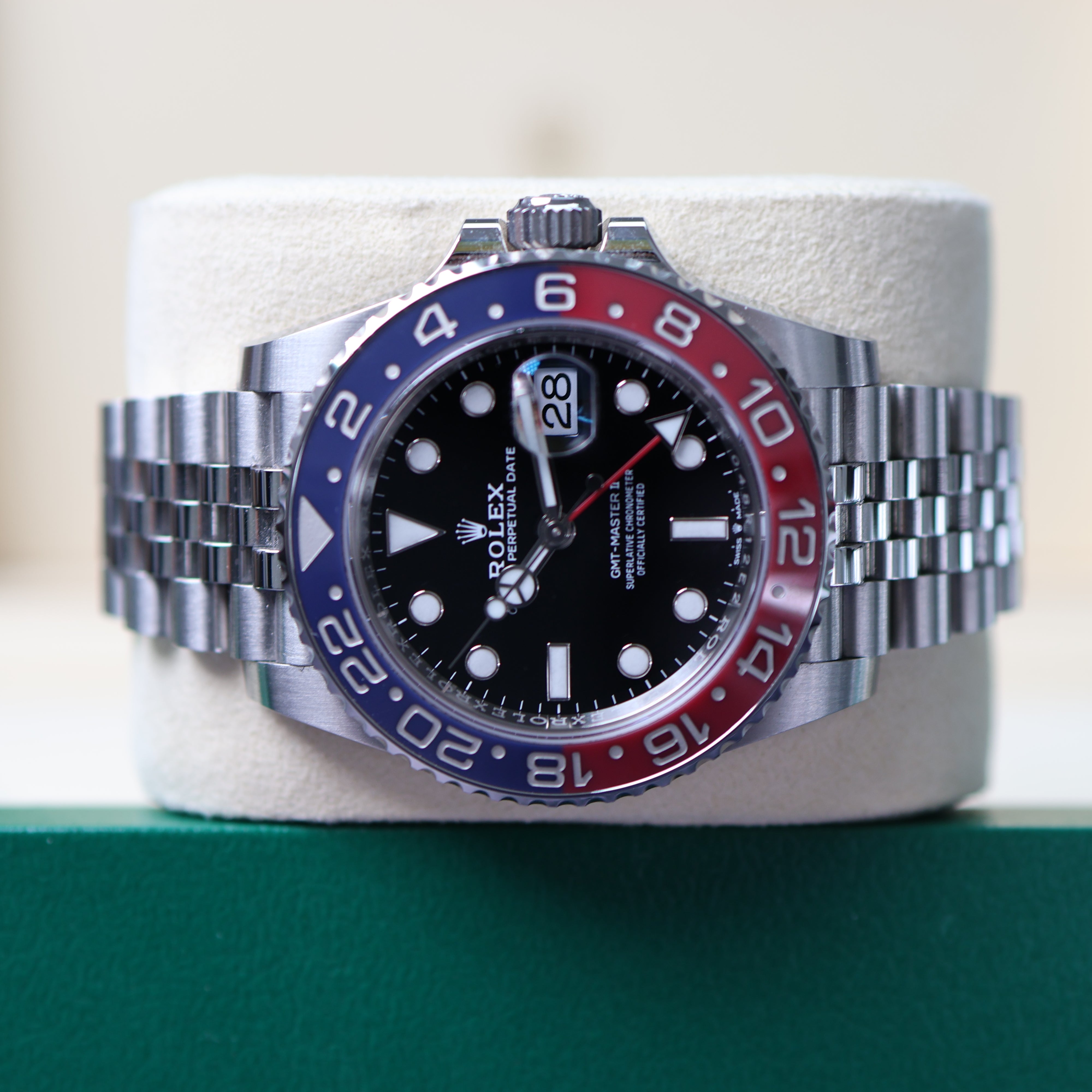 Rolex GMT-Master II Pepsi Jubilée 126710BLRO
