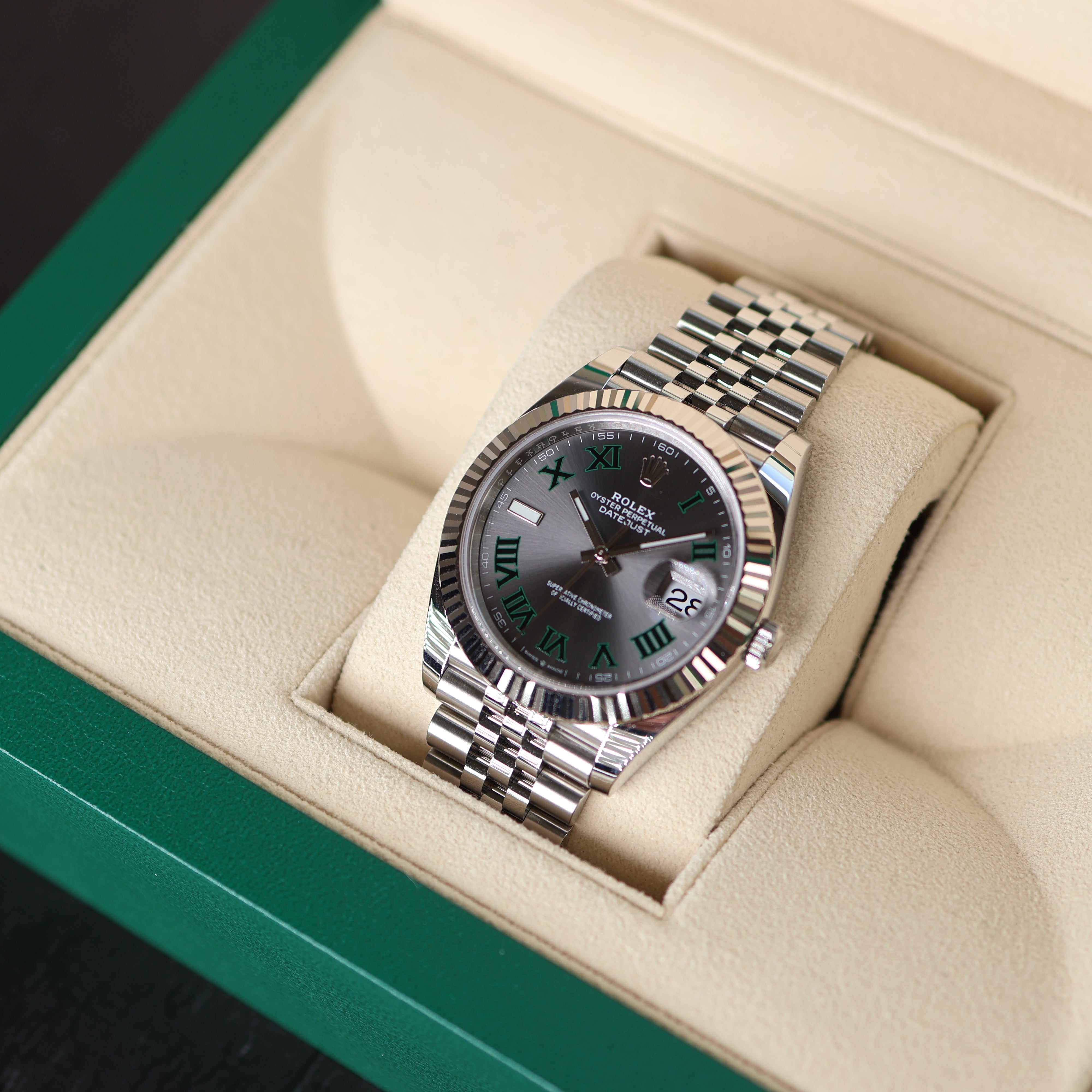 Rolex Datejust Wimbledon Jubilée 126334