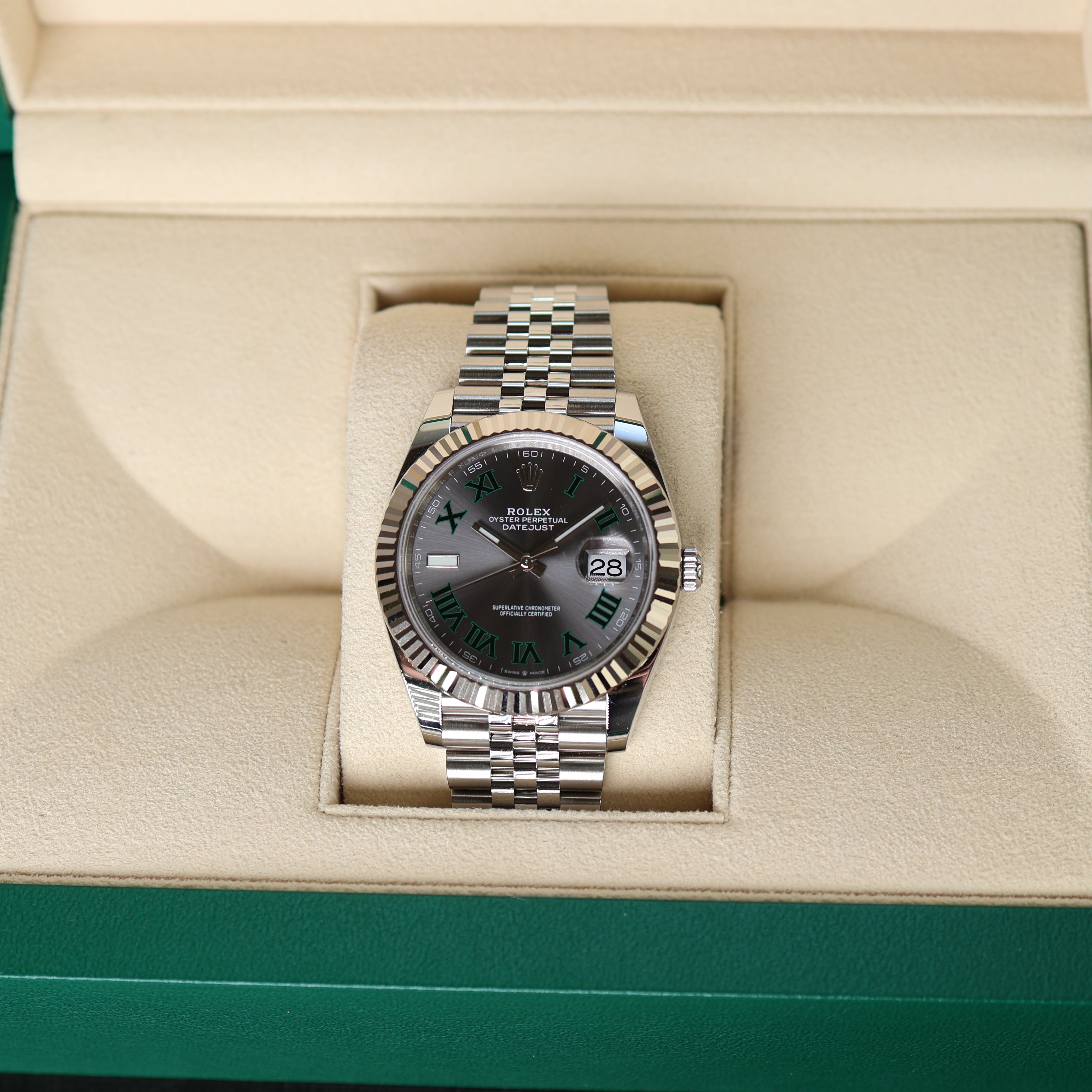 Rolex Datejust Wimbledon Jubilée 126334