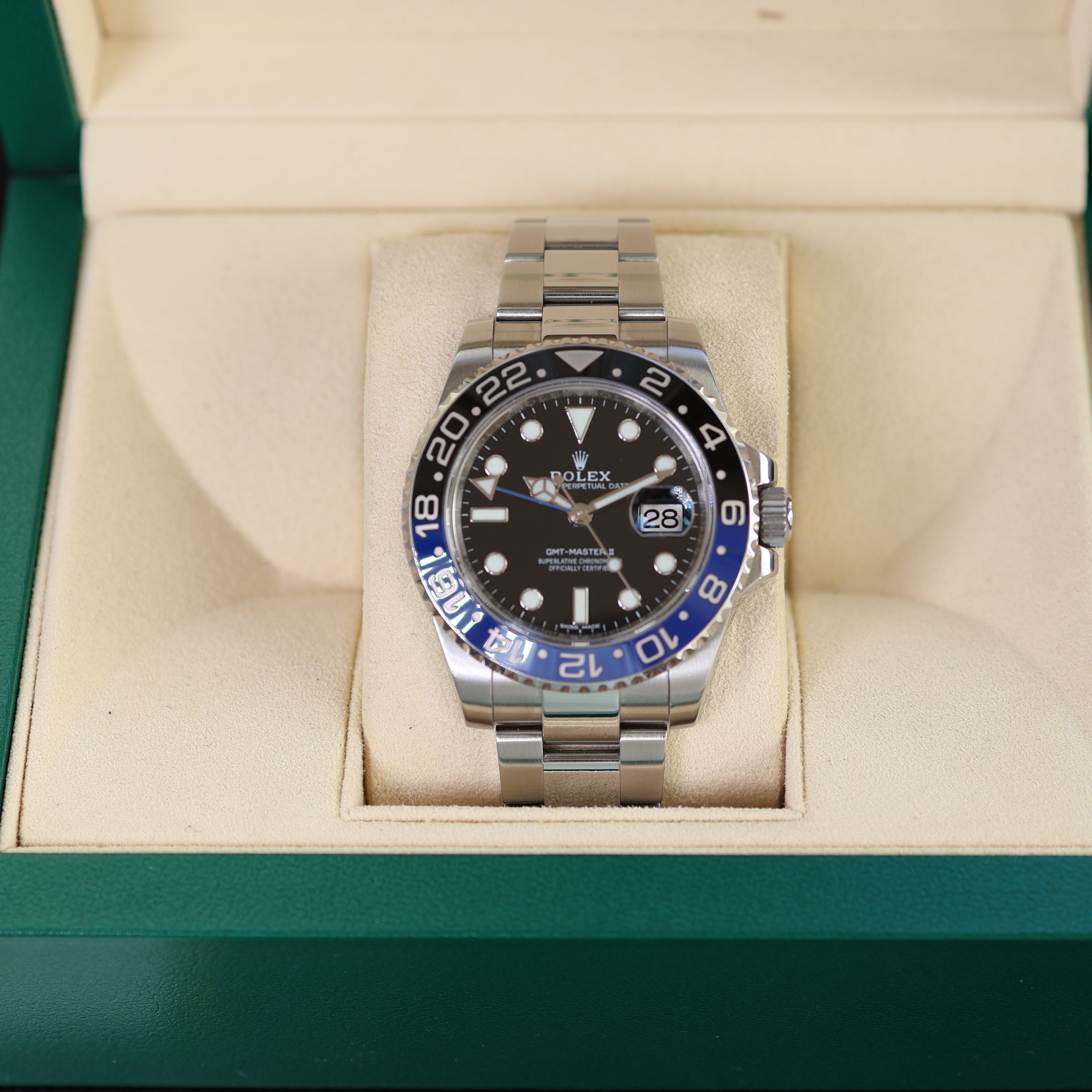 Rolex GMT-Master II Batman Oyster 116710BLNR