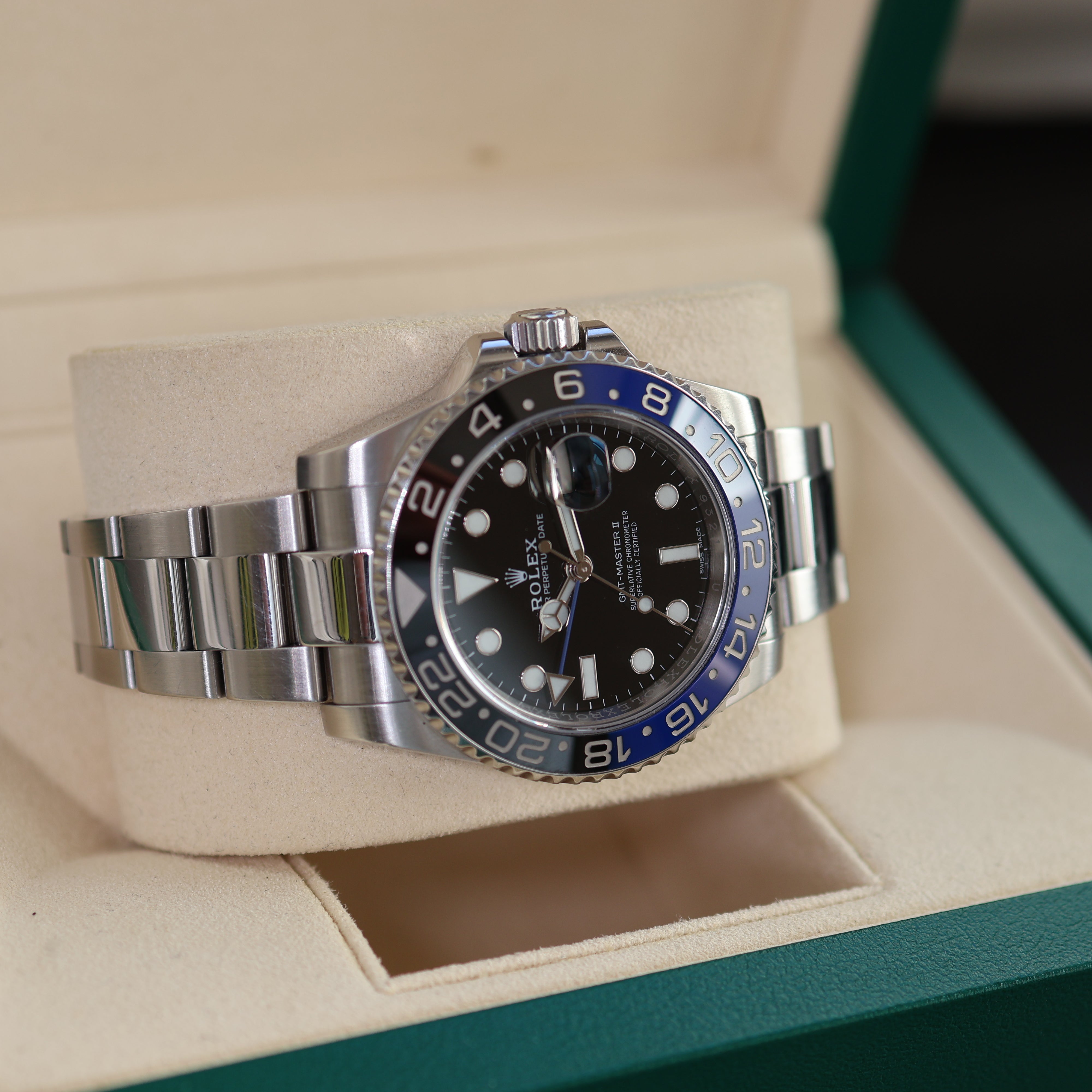 Rolex GMT-Master II Batman Oyster 116710BLNR