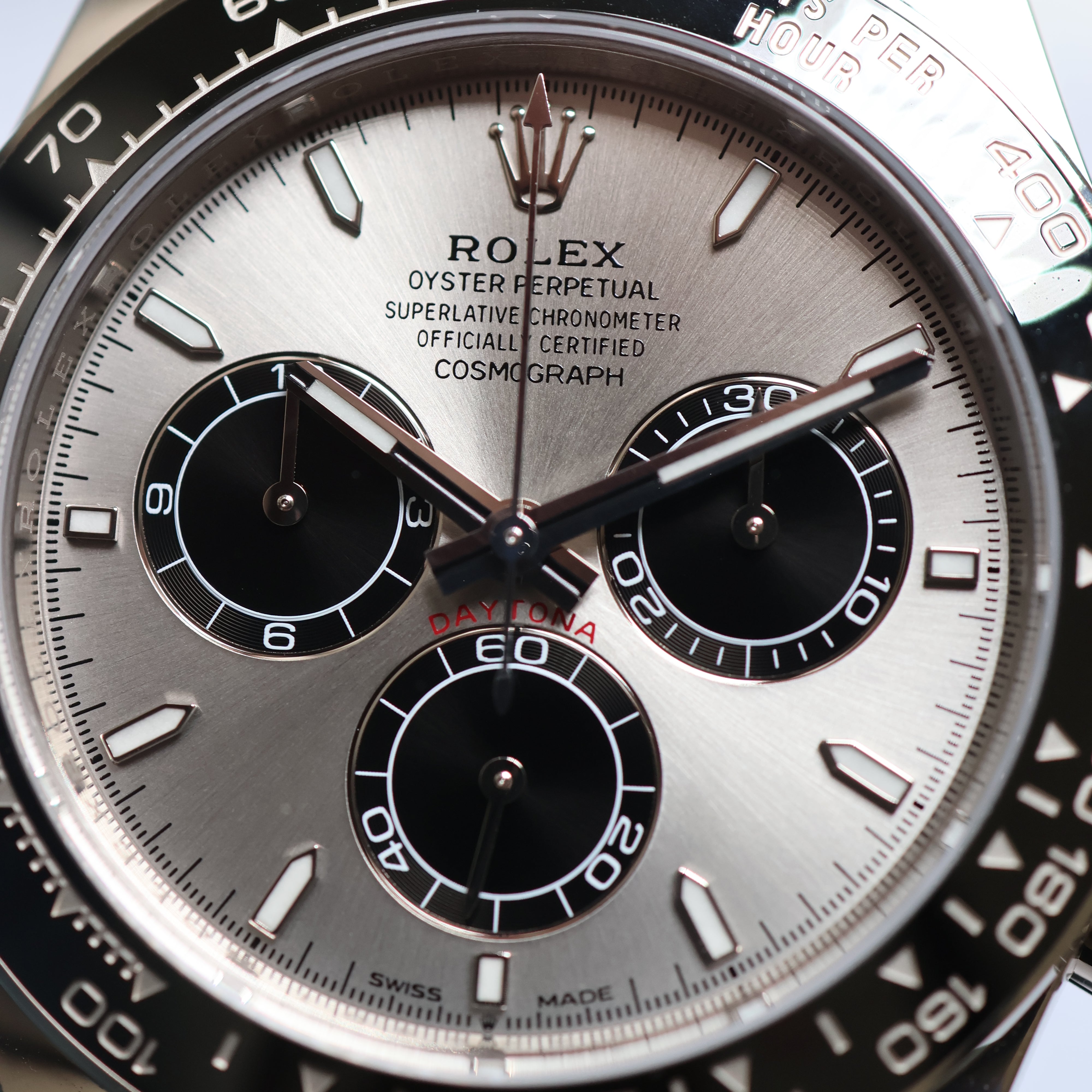 Rolex Daytona Ghost Dial Oysterflex White Gold 126519LN