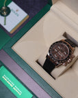 Rolex Daytona Choco Dial Oysterflex Rose Gold 116515LN