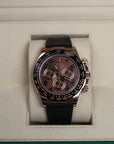 Rolex Daytona Choco Dial Oysterflex Rose Gold 116515LN