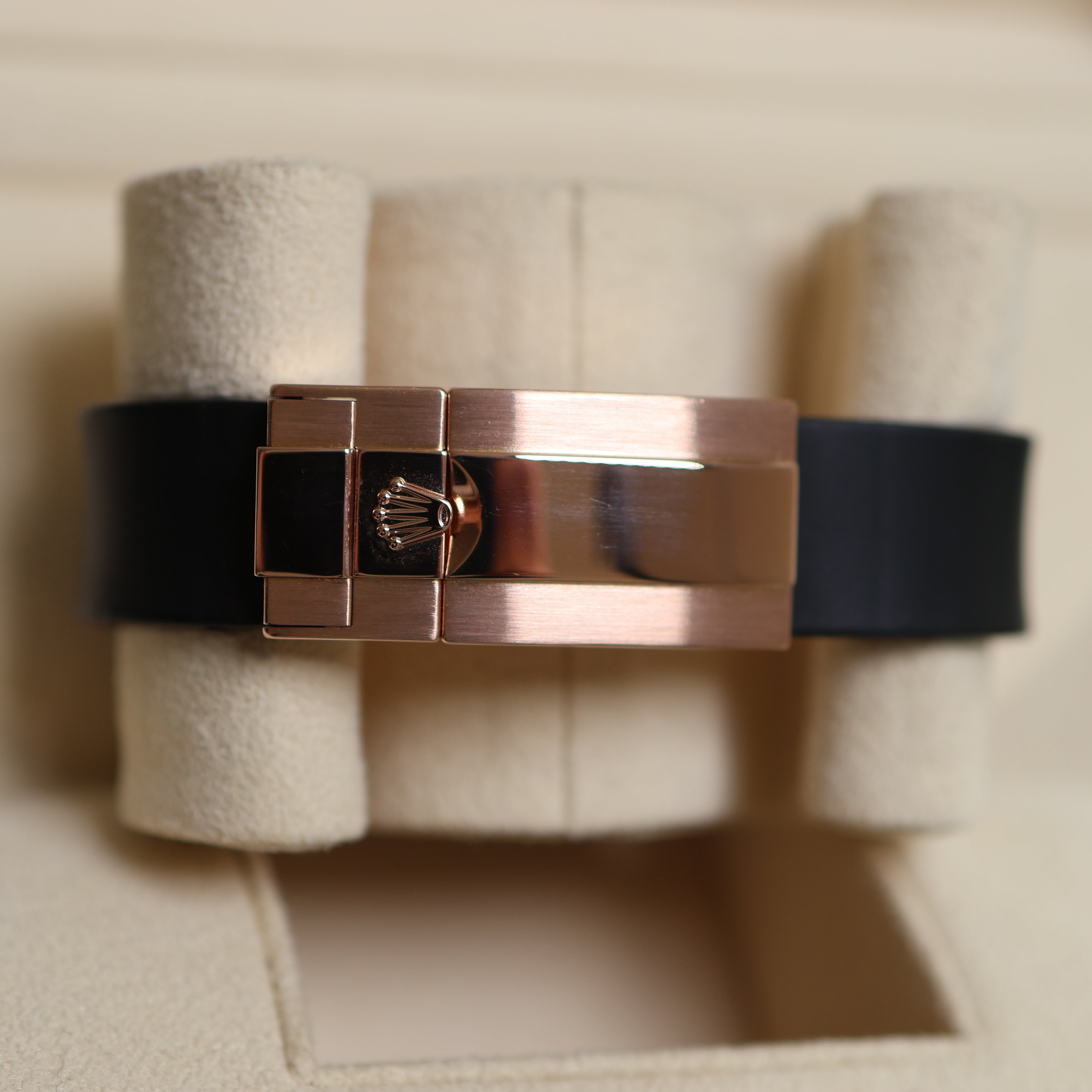 Rolex Daytona Choco Dial Oysterflex Rose Gold 116515LN
