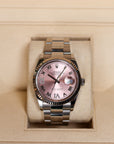 Rolex Datejust Pink Roman Dial Oyster 126234