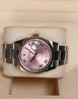 Rolex Datejust Pink Roman Dial Oyster 126234