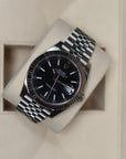 Rolex Datejust Black Dial Jubilée 126334