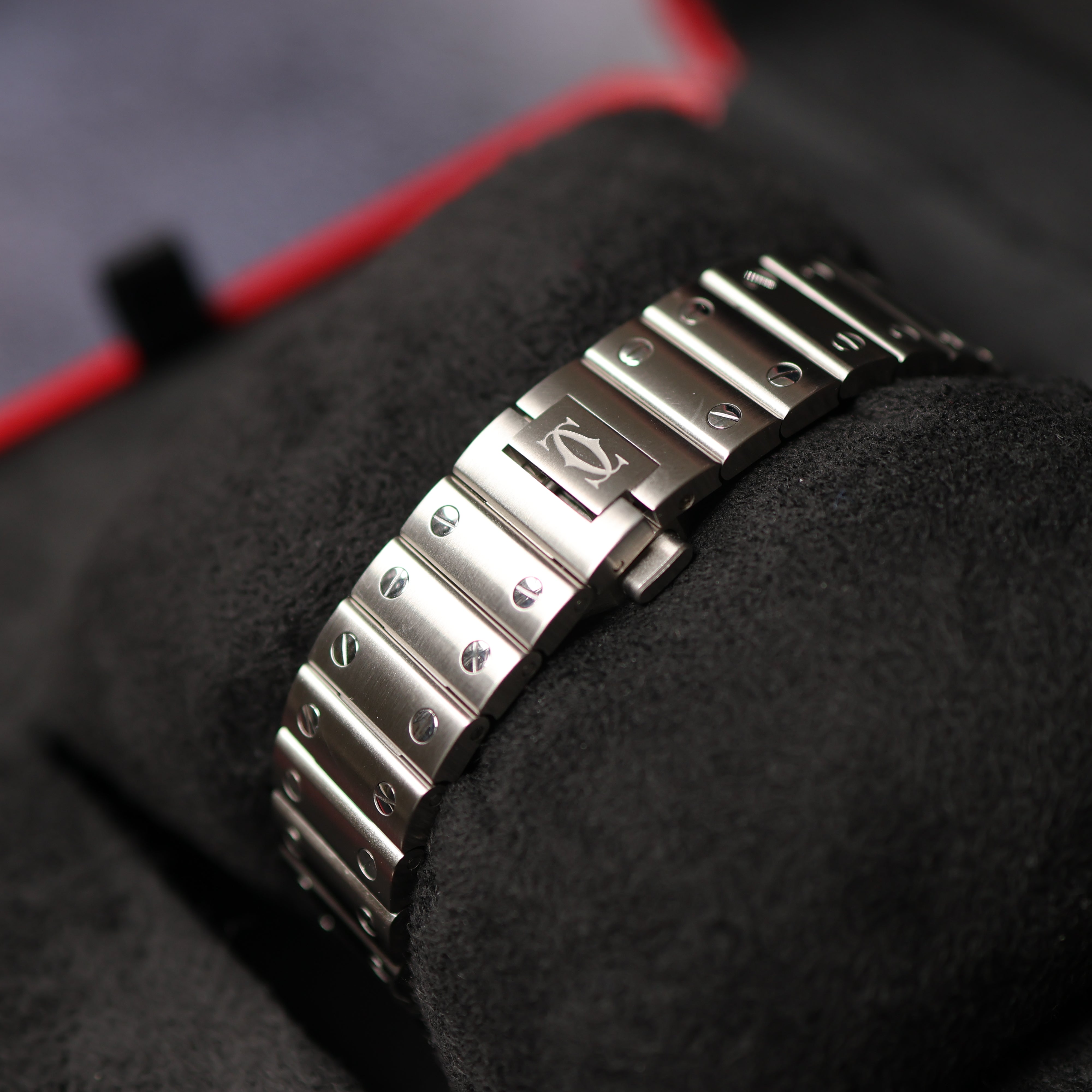 Cartier Santos Medium Cadran Vert WSSA0061