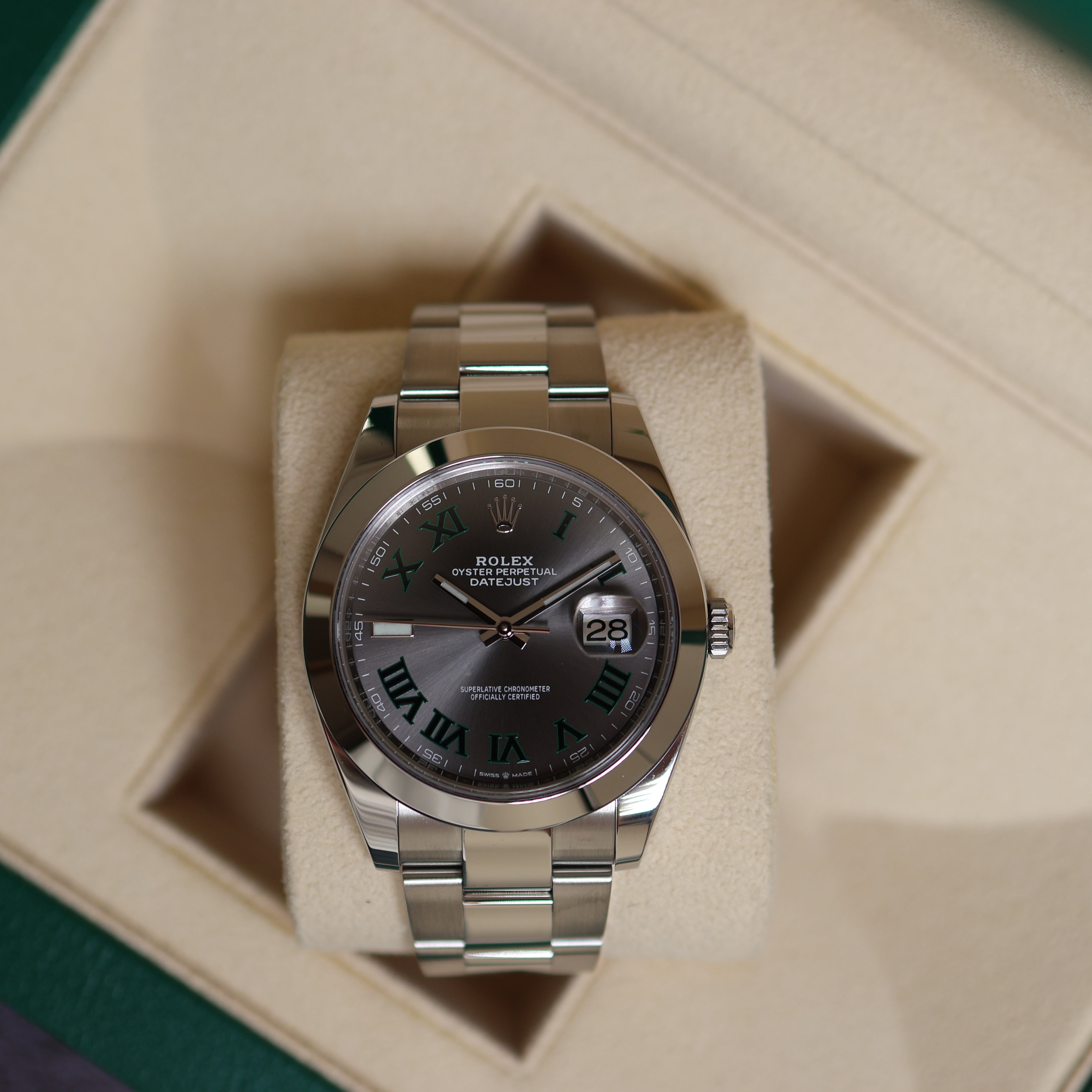 Rolex Datejust Wimbledon Oyster 126300