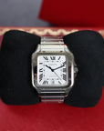 Cartier Santos Large Cadran Blanc WSSA0018