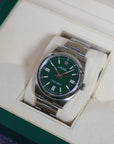Rolex Oyster Perpetual Green Dial 124300