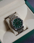 Rolex Oyster Perpetual Green Dial 124300