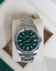 Rolex Oyster Perpetual Green Dial 124300