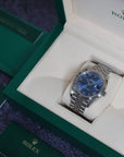 Rolex Datejust Azzuro Dial Jubilée 126334