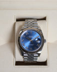 Rolex Datejust Azzuro Dial Jubilée 126334