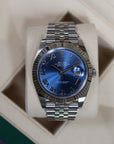Rolex Datejust Azzuro Dial Jubilée 126334