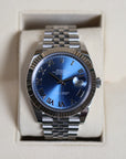 Rolex Datejust Azzuro Dial Jubilée 126334