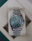 Rolex Datejust Green Dial Jubilée 126334