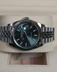 Rolex Datejust Green Dial Jubilée 126334