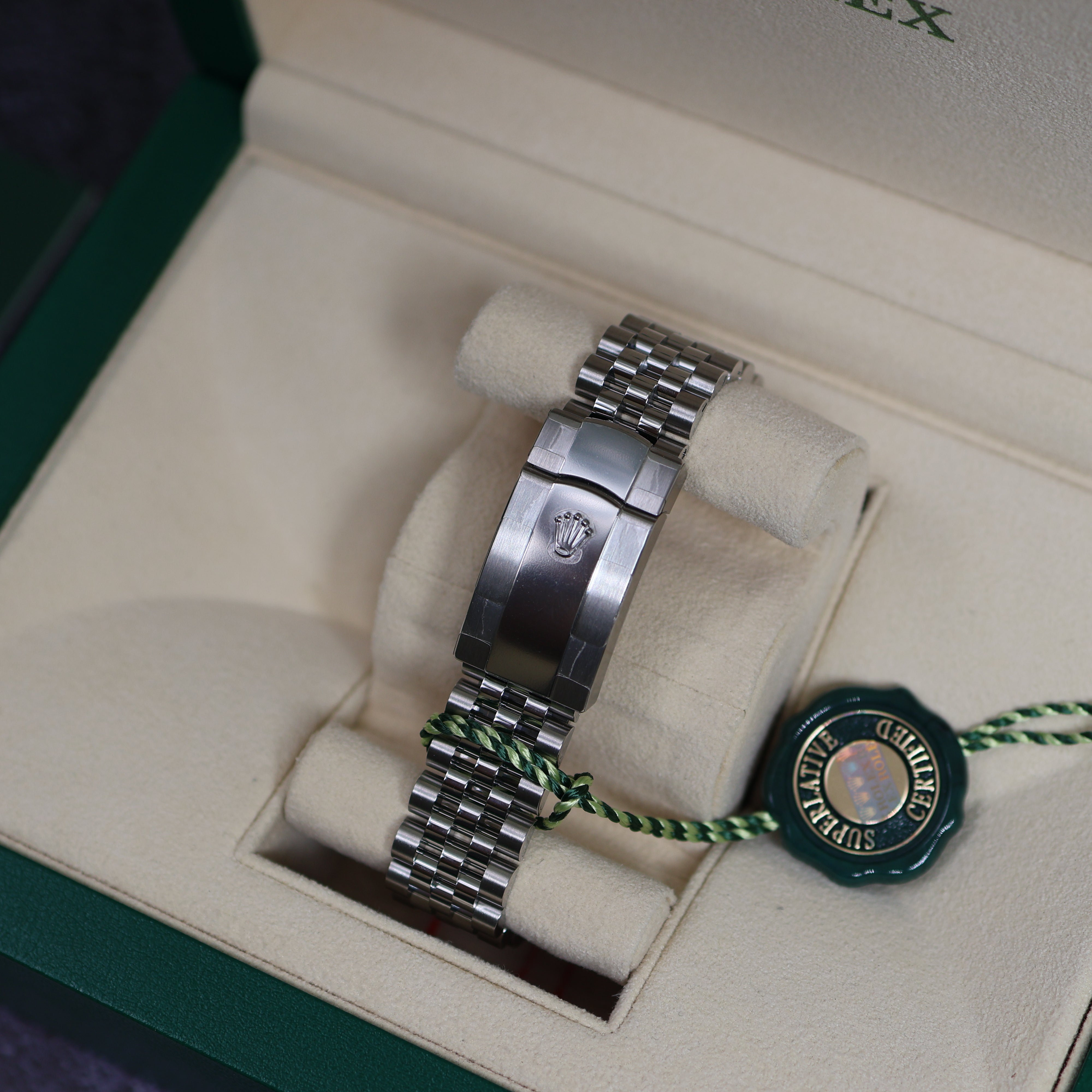 Rolex Datejust Green Dial Jubilée 126334