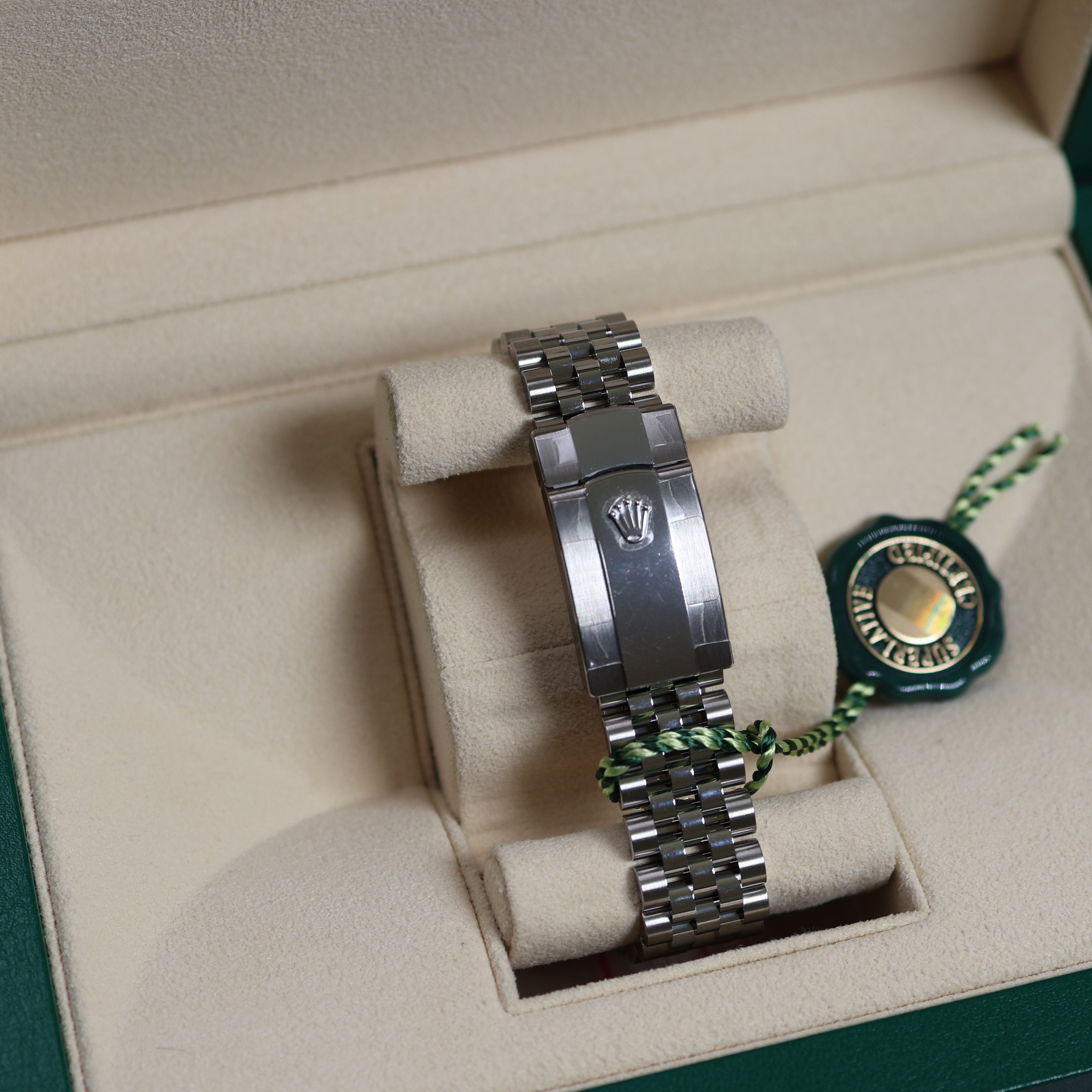 Rolex Datejust Green Dial Jubilée 126334
