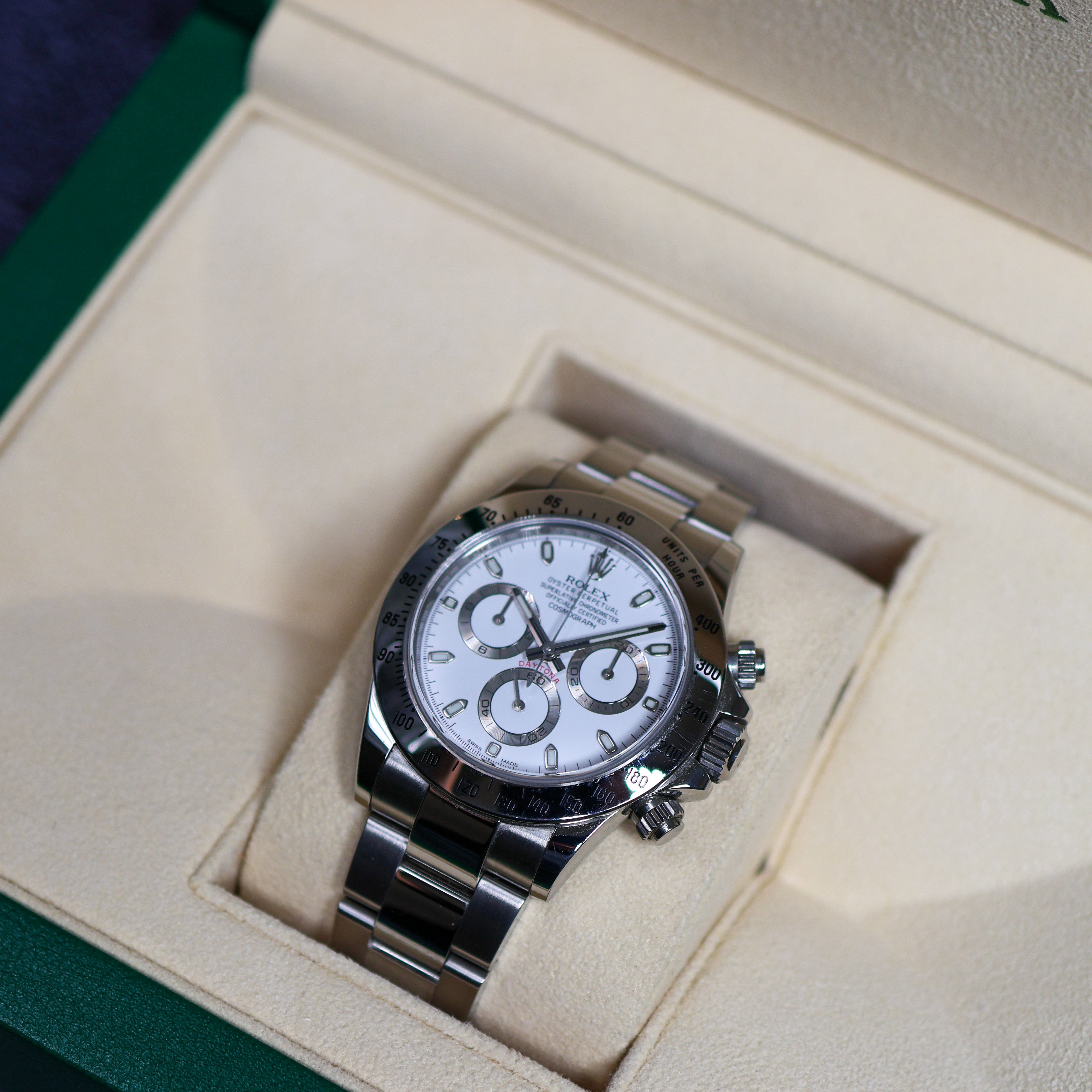 Rolex Daytona White Dial 116520