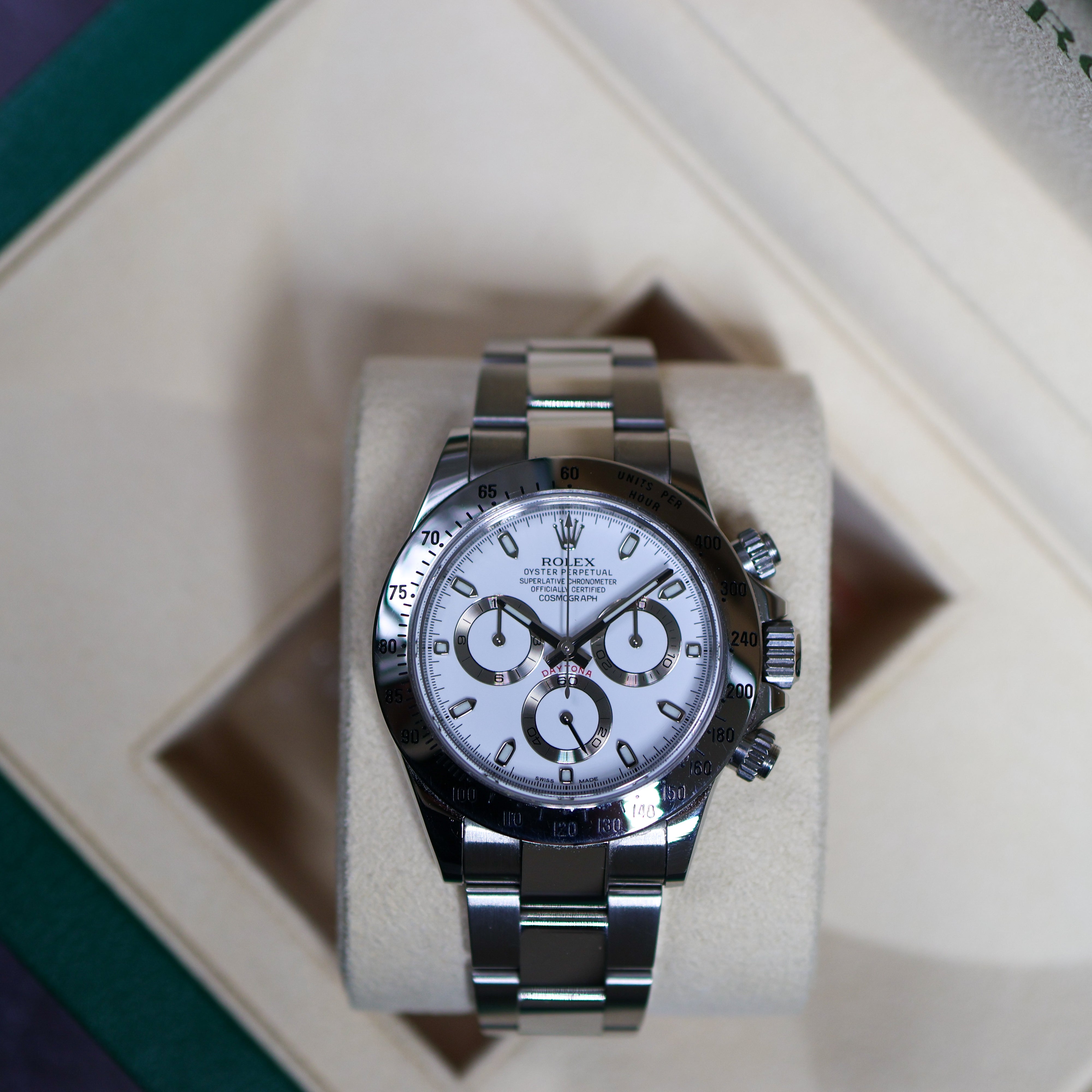 Rolex Daytona White Dial 116520