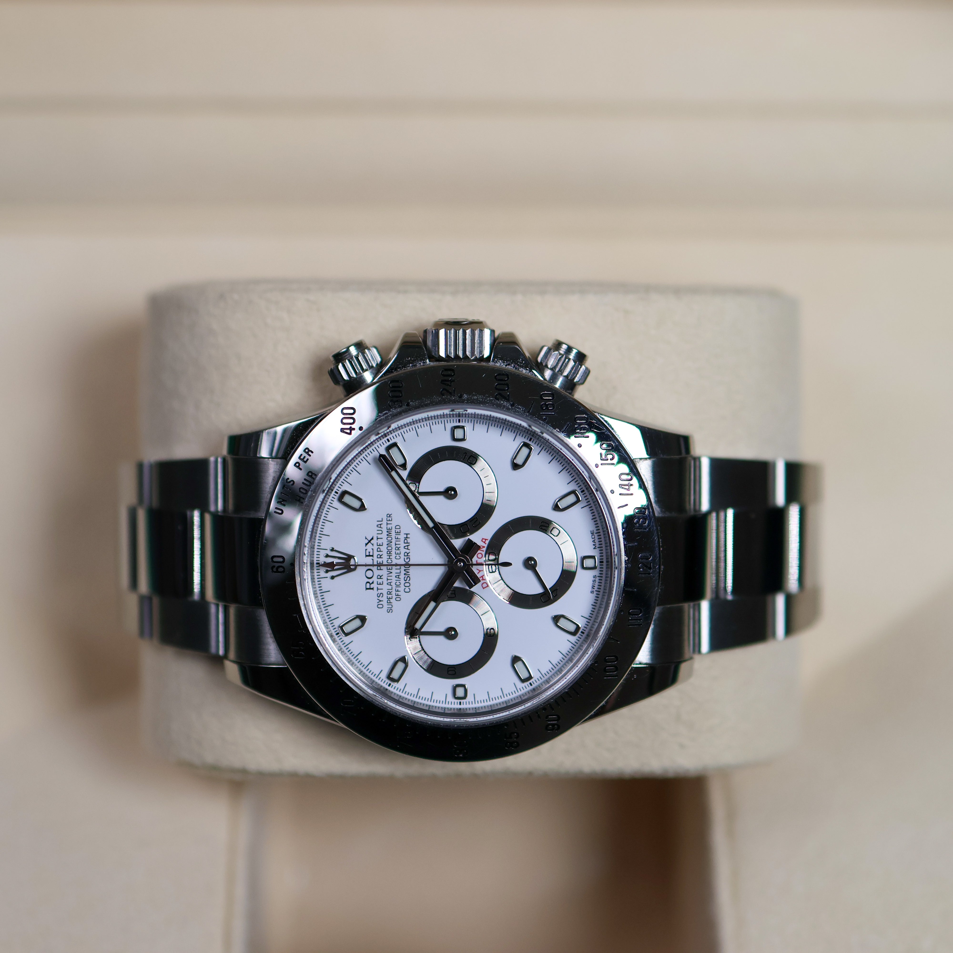 Rolex Daytona White Dial 116520