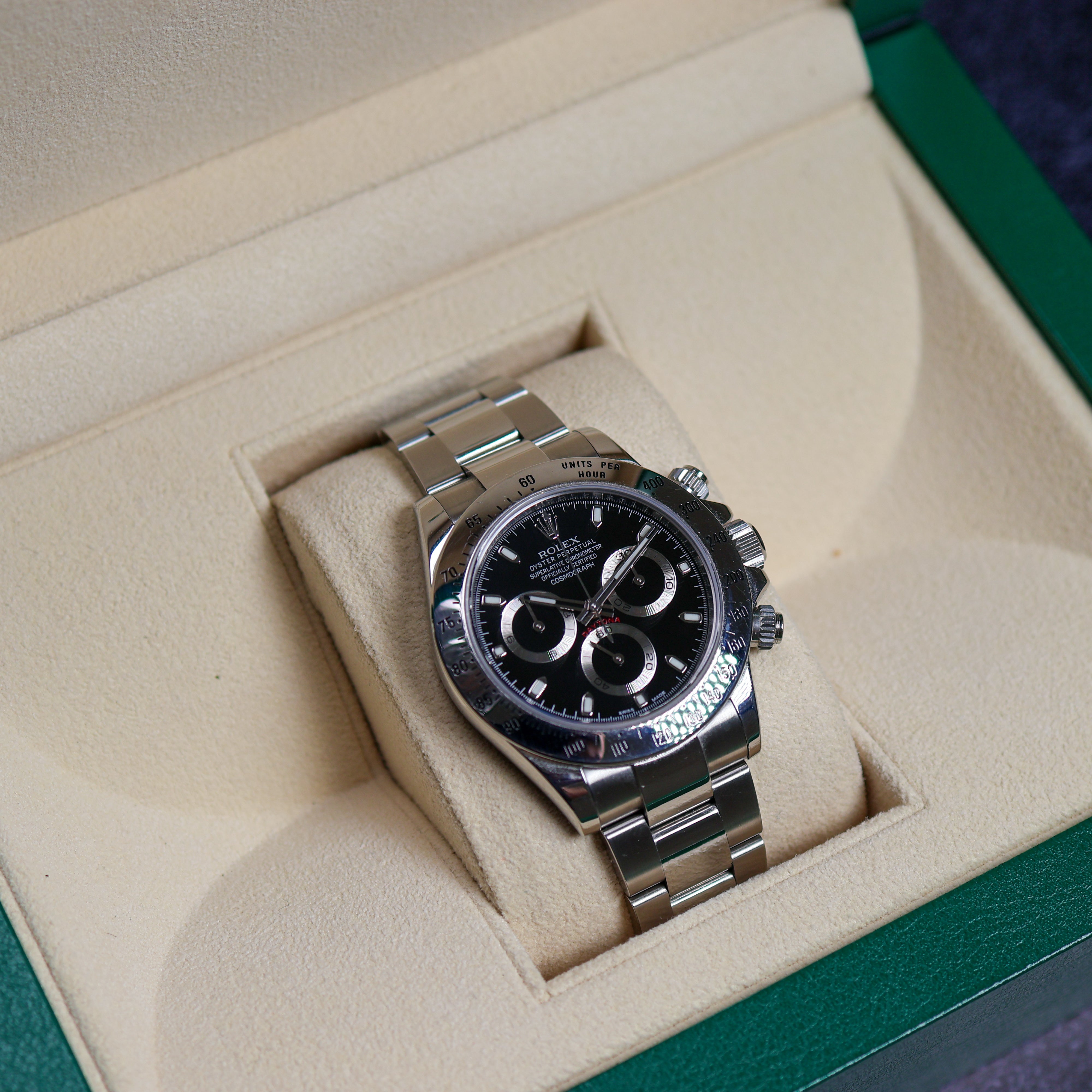 Rolex Daytona Black Dial 116520