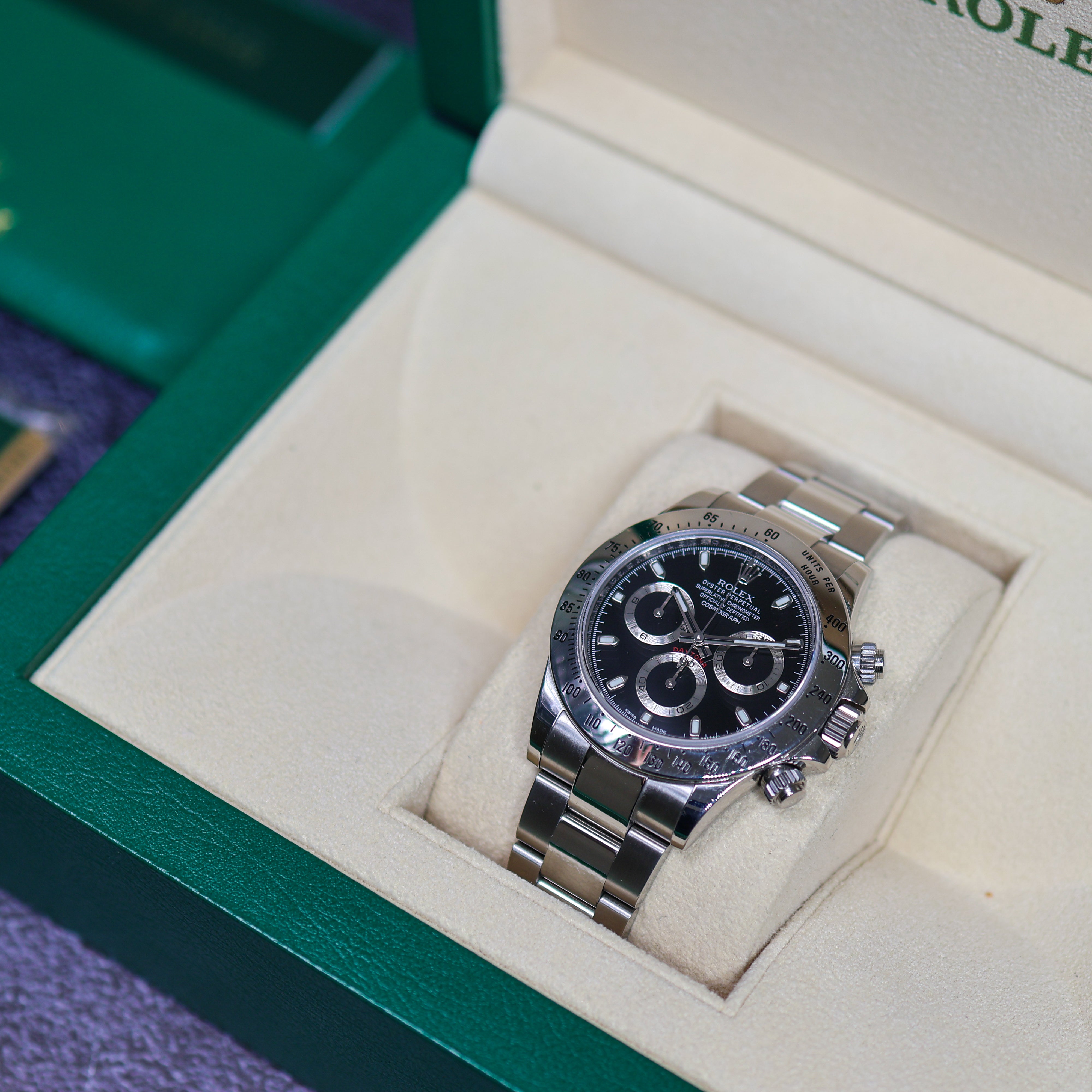 Rolex Daytona Black Dial 116520