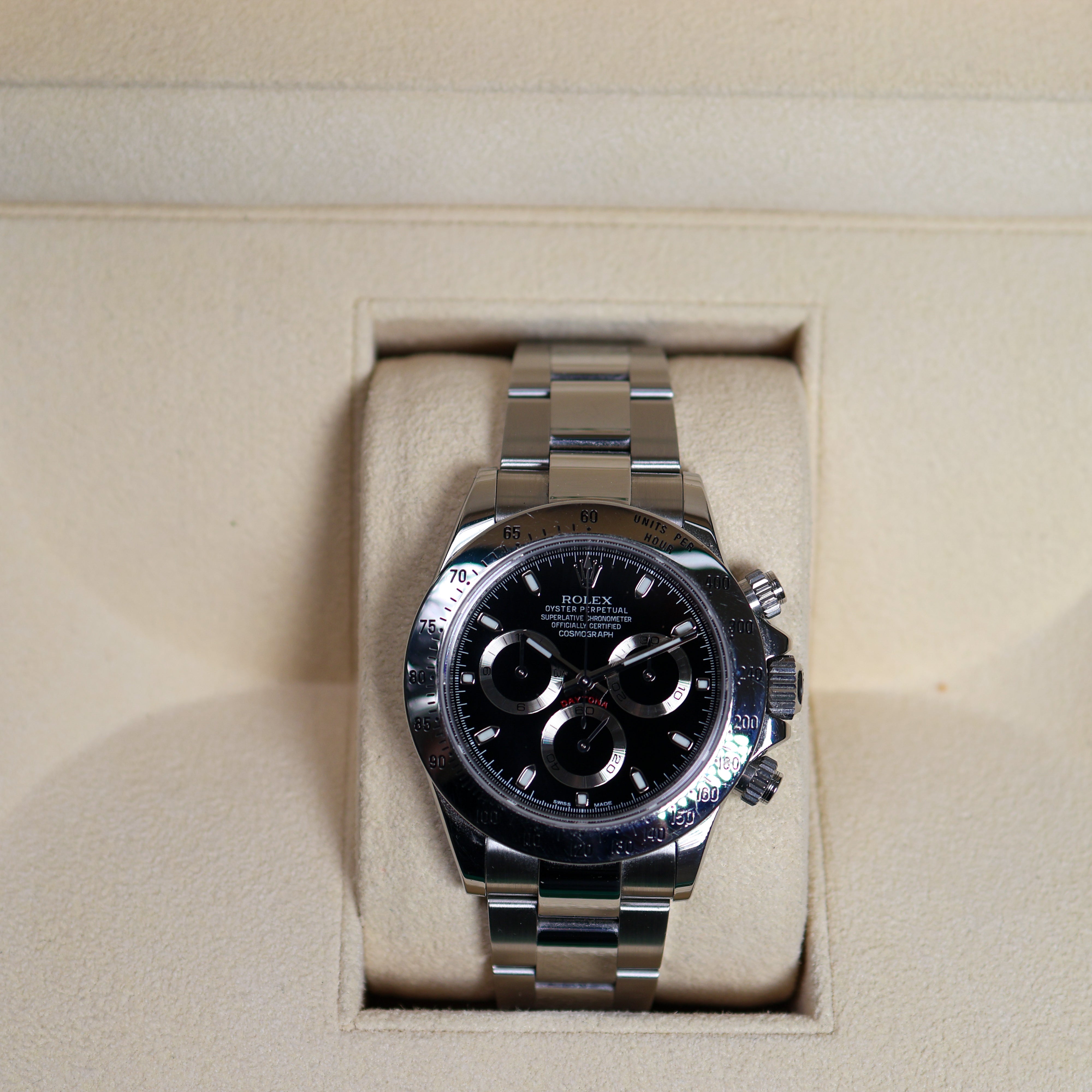 Rolex Daytona Black Dial 116520