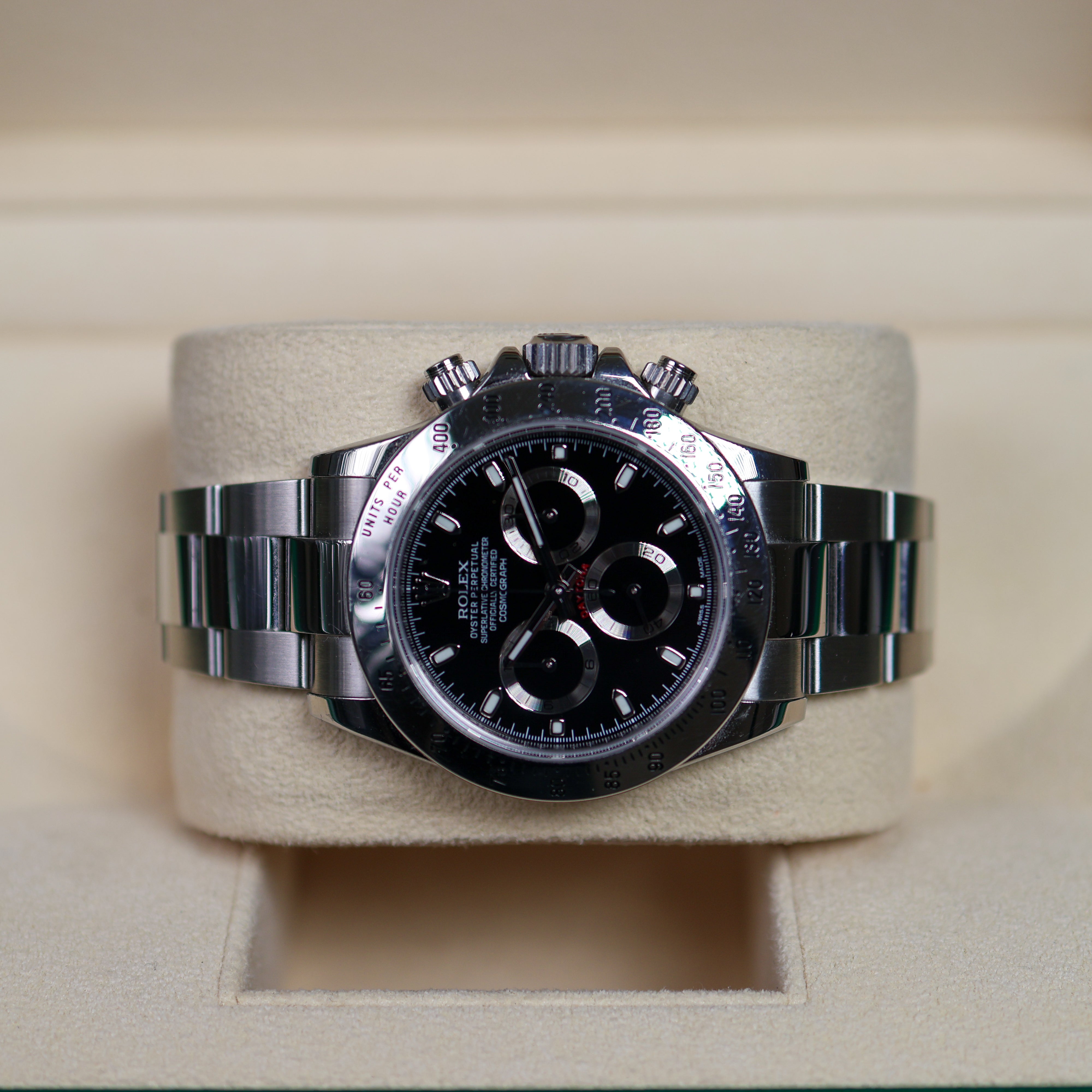 Rolex Daytona Black Dial 116520