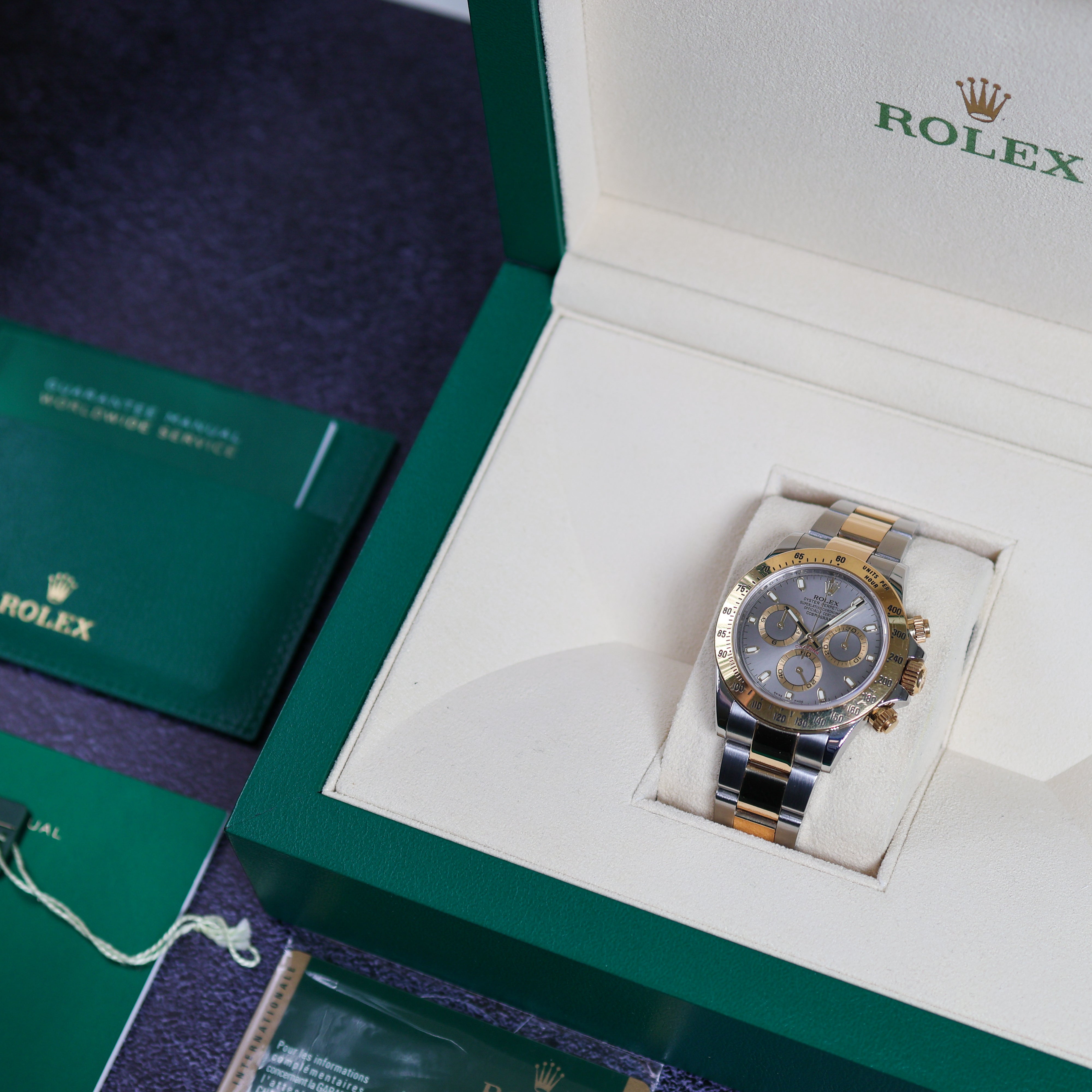 Rolex Daytona Grey Dial 116523