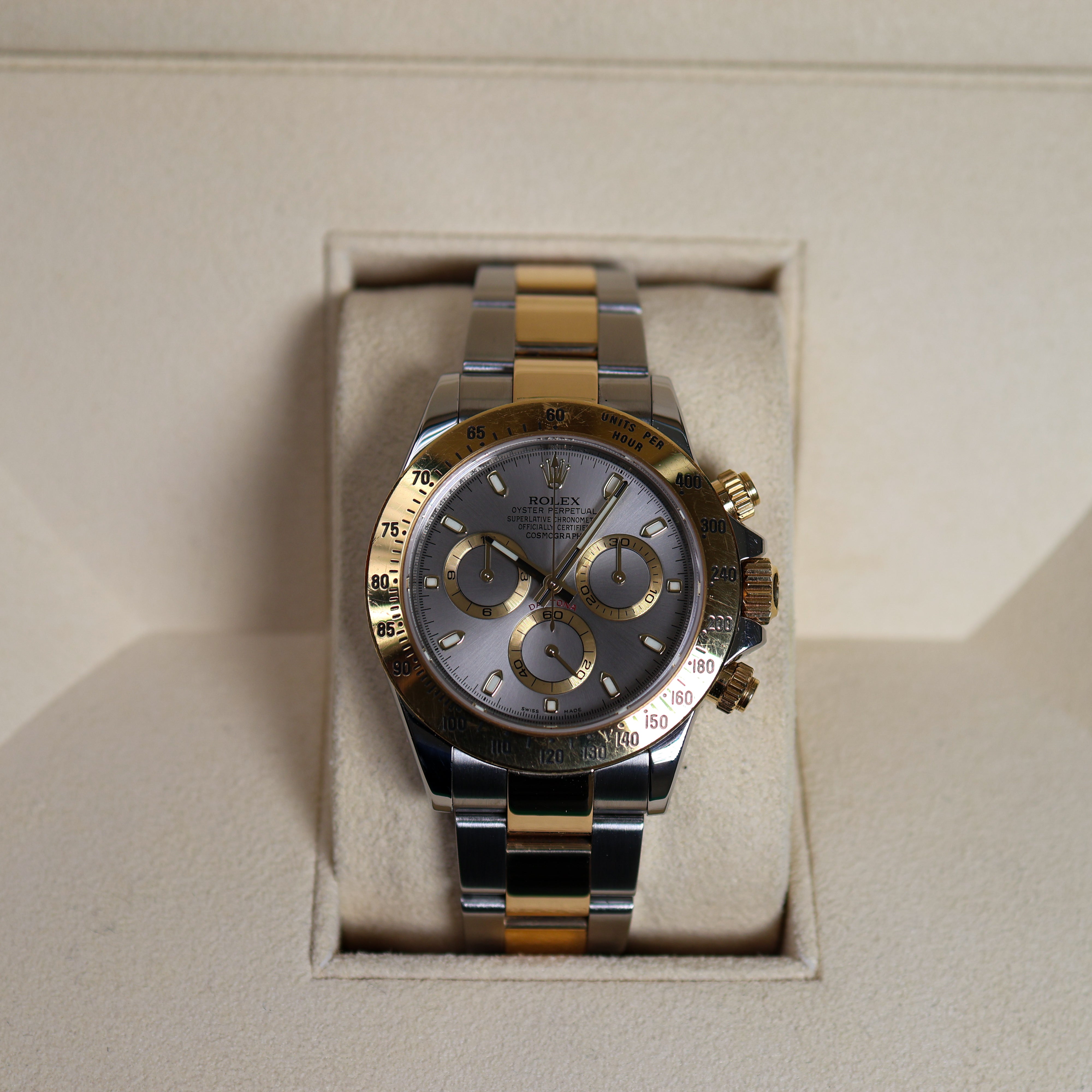 Rolex Daytona Grey Dial 116523