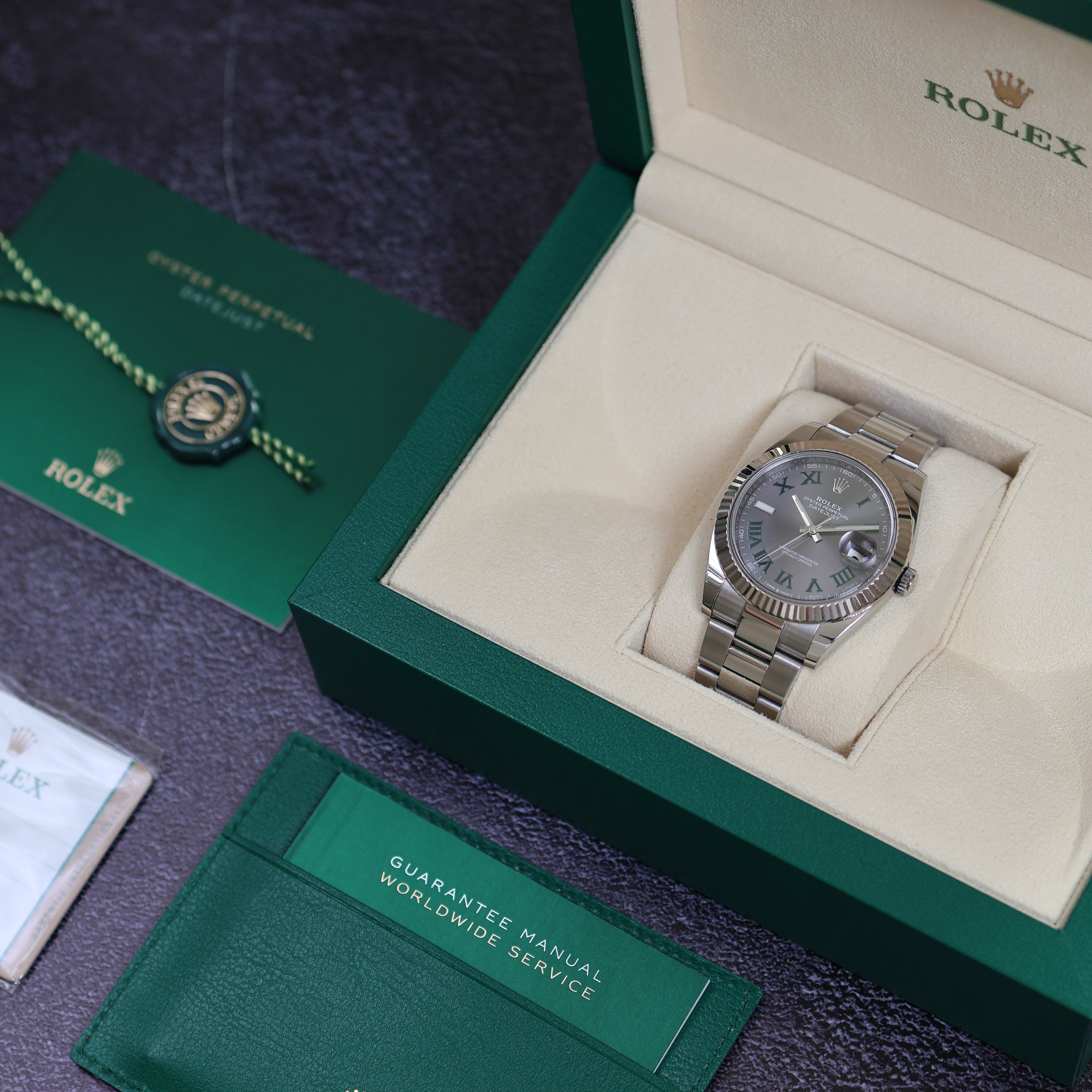 Rolex Datejust Wimbledon Oyster 126334