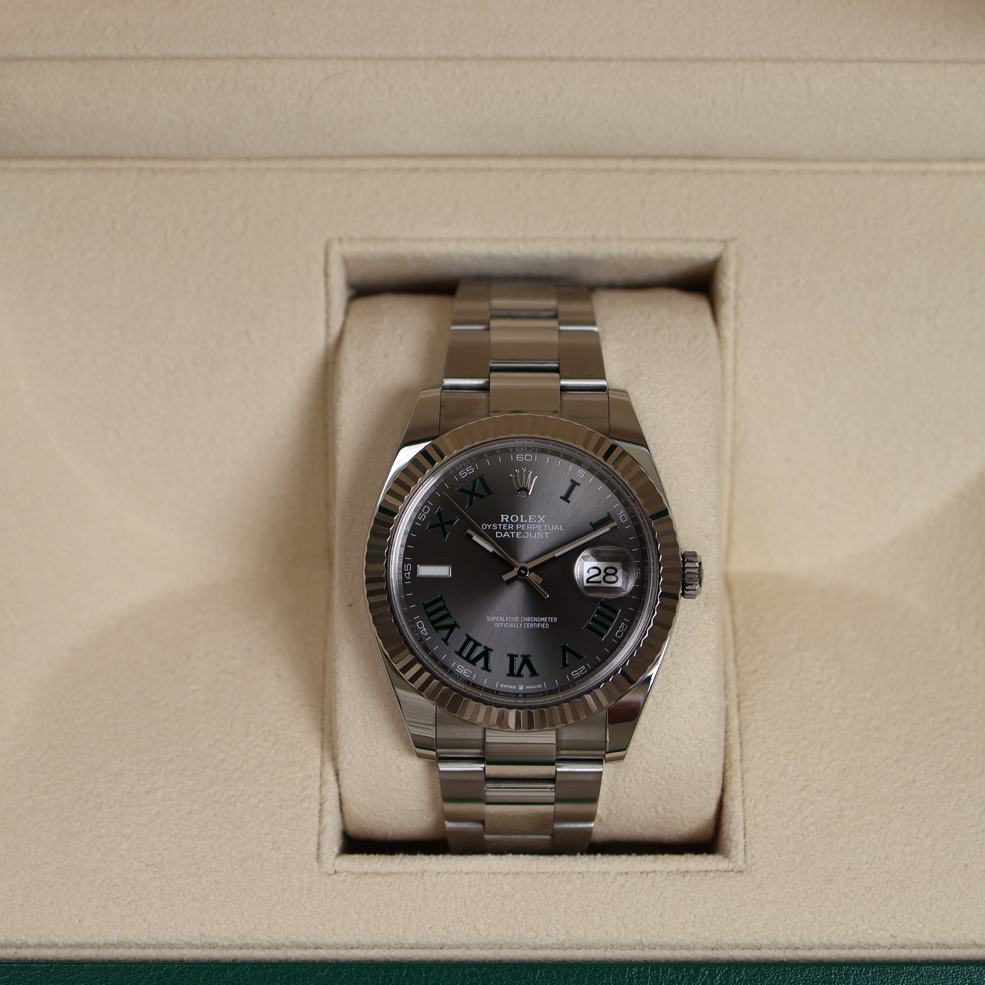 Rolex Datejust Wimbledon Oyster 126334