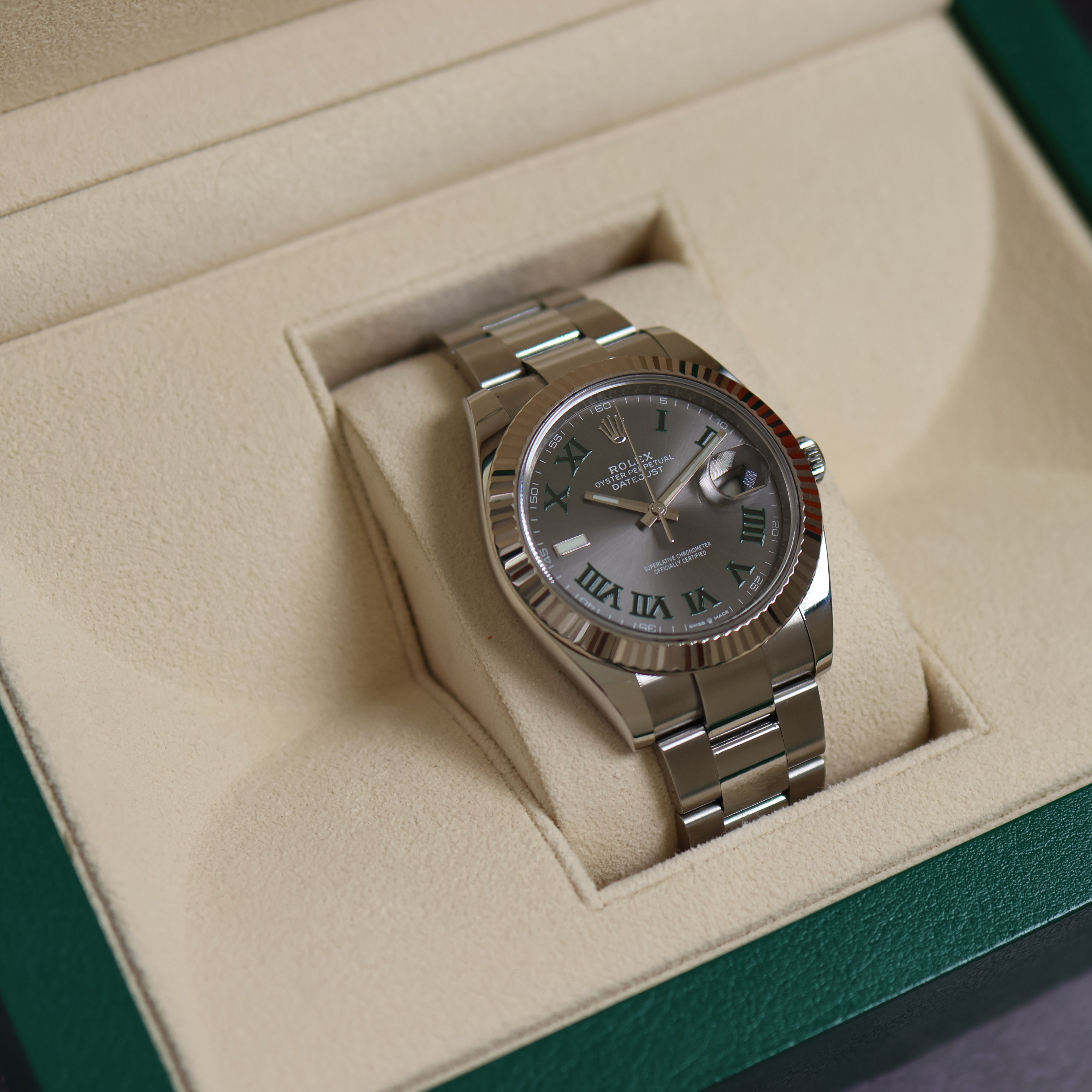 Rolex Datejust Wimbledon Oyster 126334