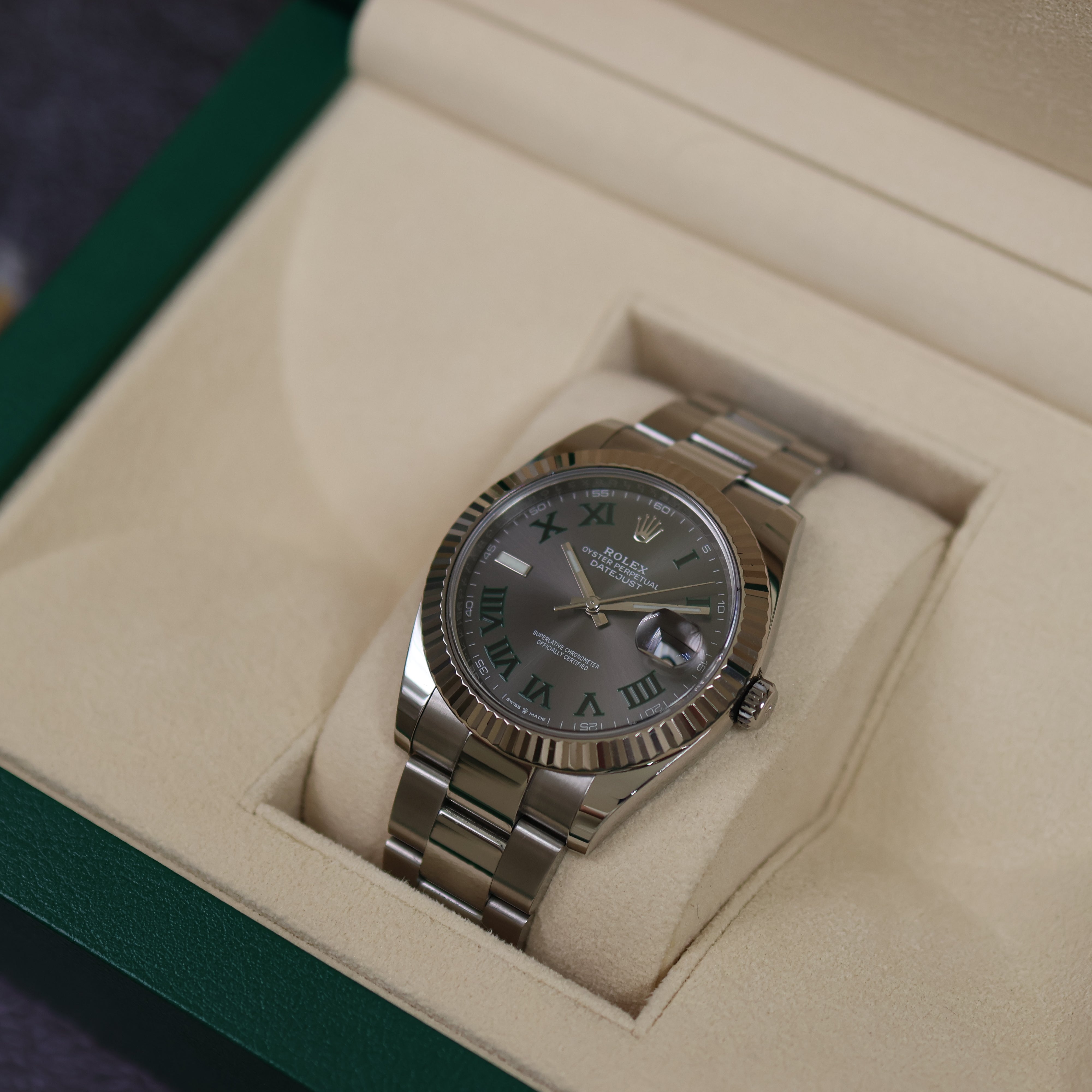 Rolex Datejust Wimbledon Oyster 126334