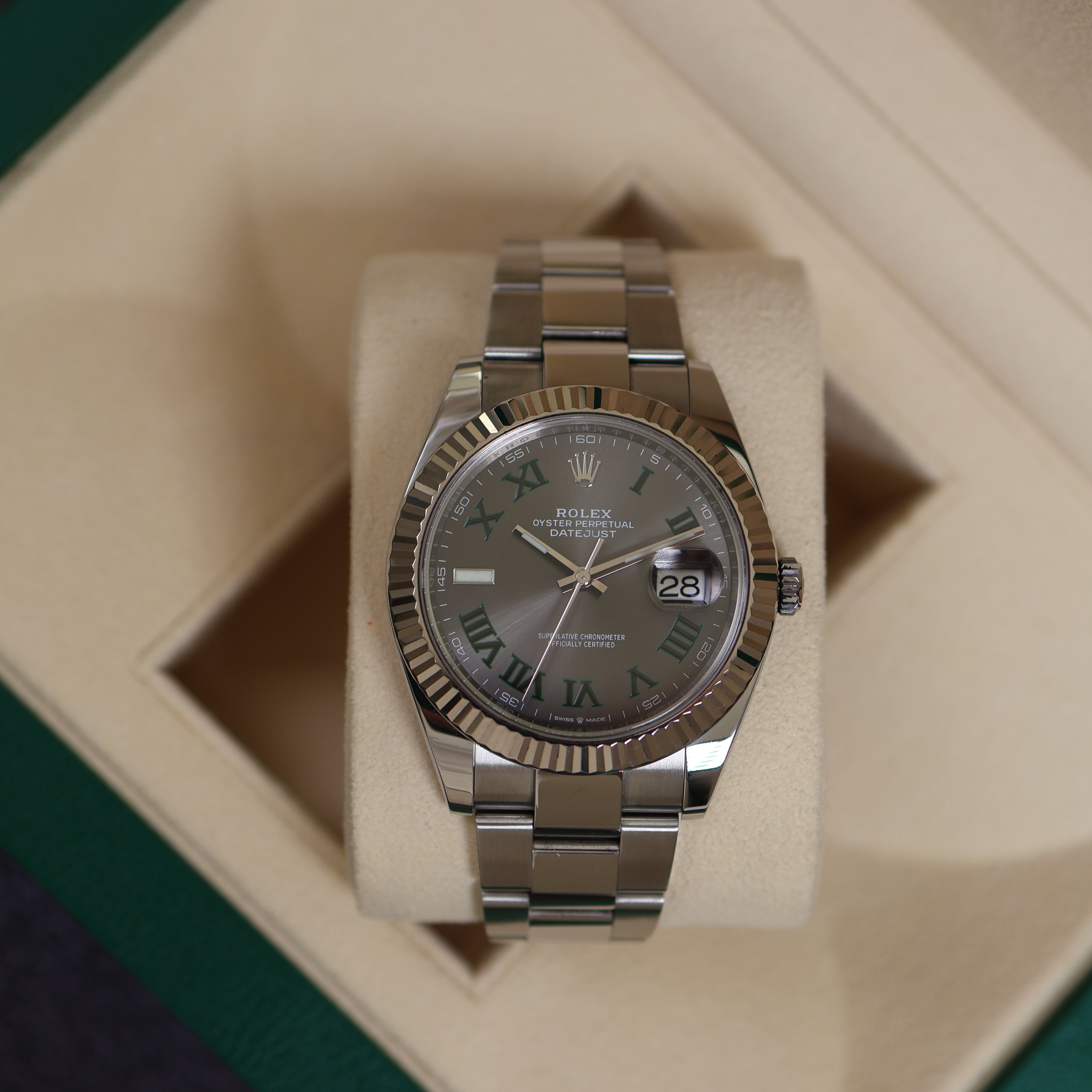 Rolex Datejust Wimbledon Oyster 126334