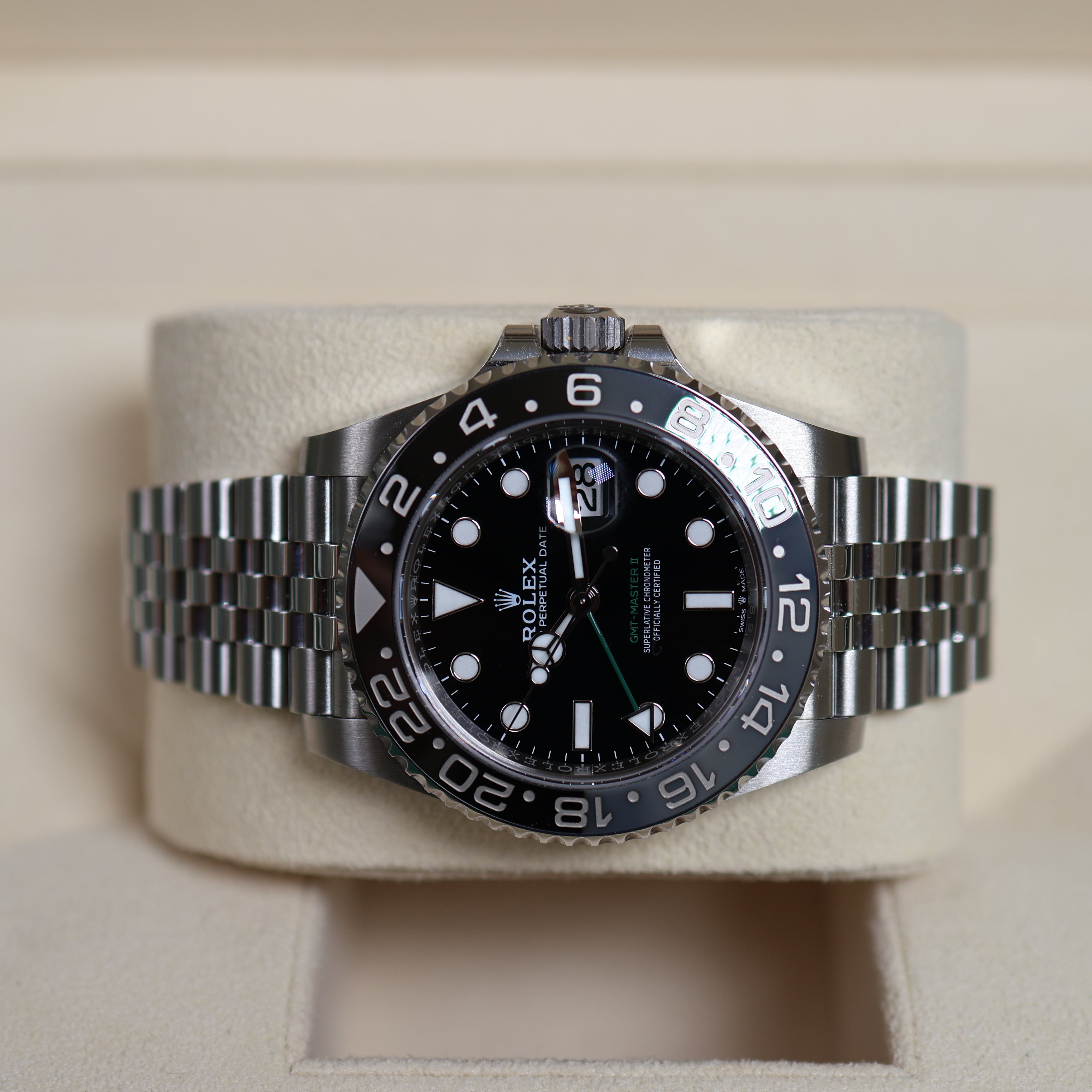 Rolex GMT-Master II Bruce Wayne Jubilée 126710GRNR