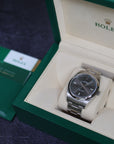 Rolex Oyster Perpetual Grey Dial 114300