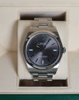 Rolex Oyster Perpetual Grey Dial 114300