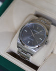 Rolex Oyster Perpetual Grey Dial 114300