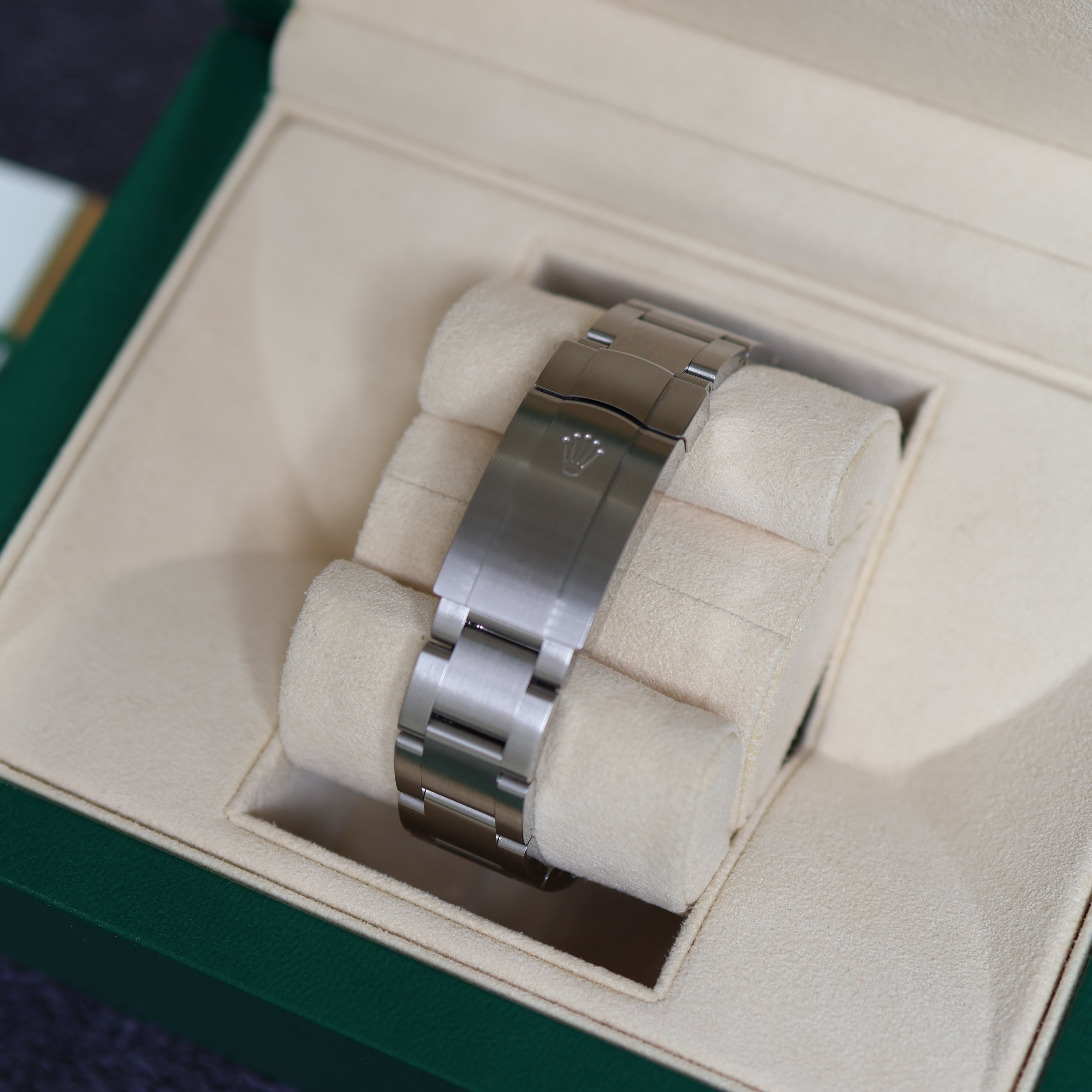 Rolex Oyster Perpetual Grey Dial 114300