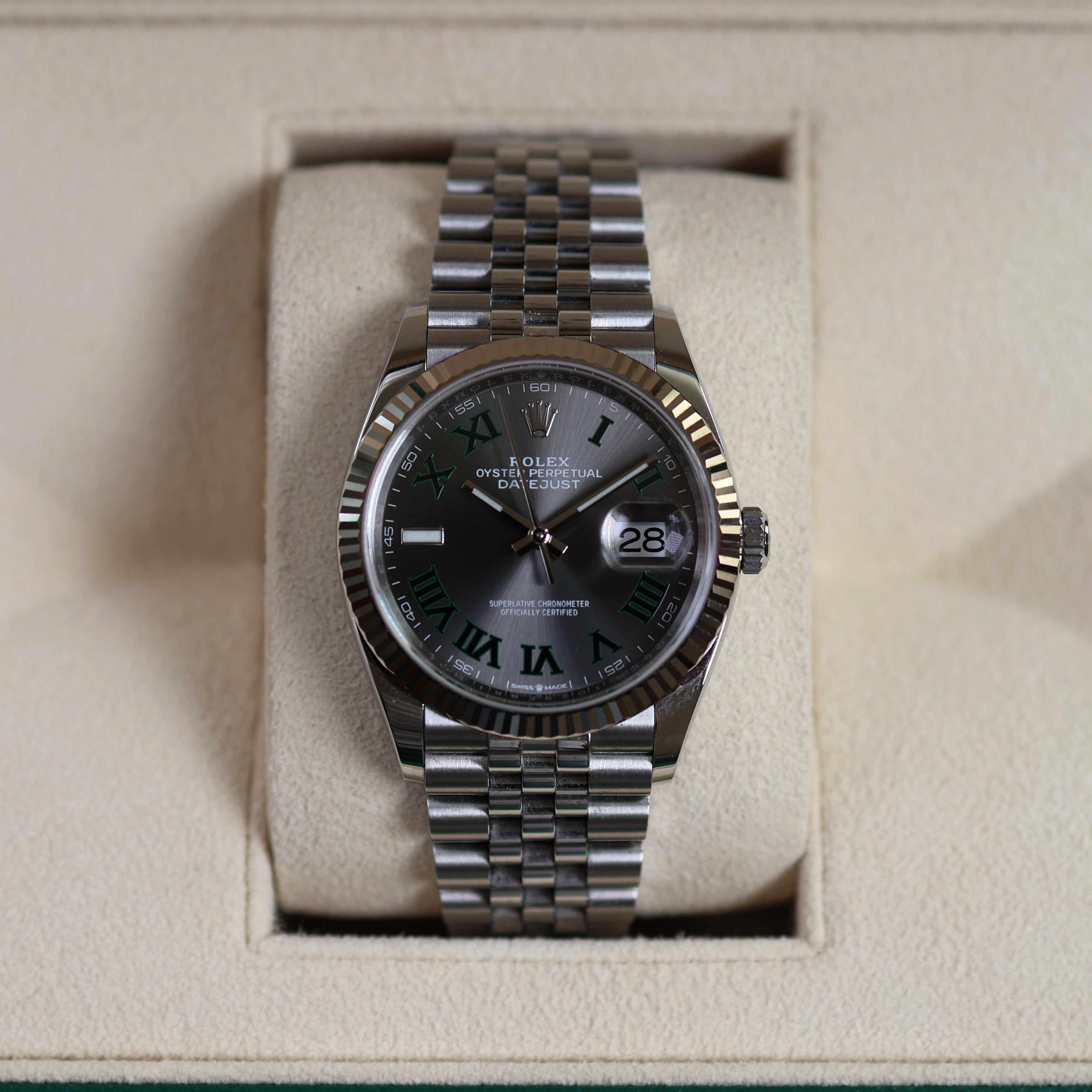 Rolex Datejust Wimbledon Jubilée 126234