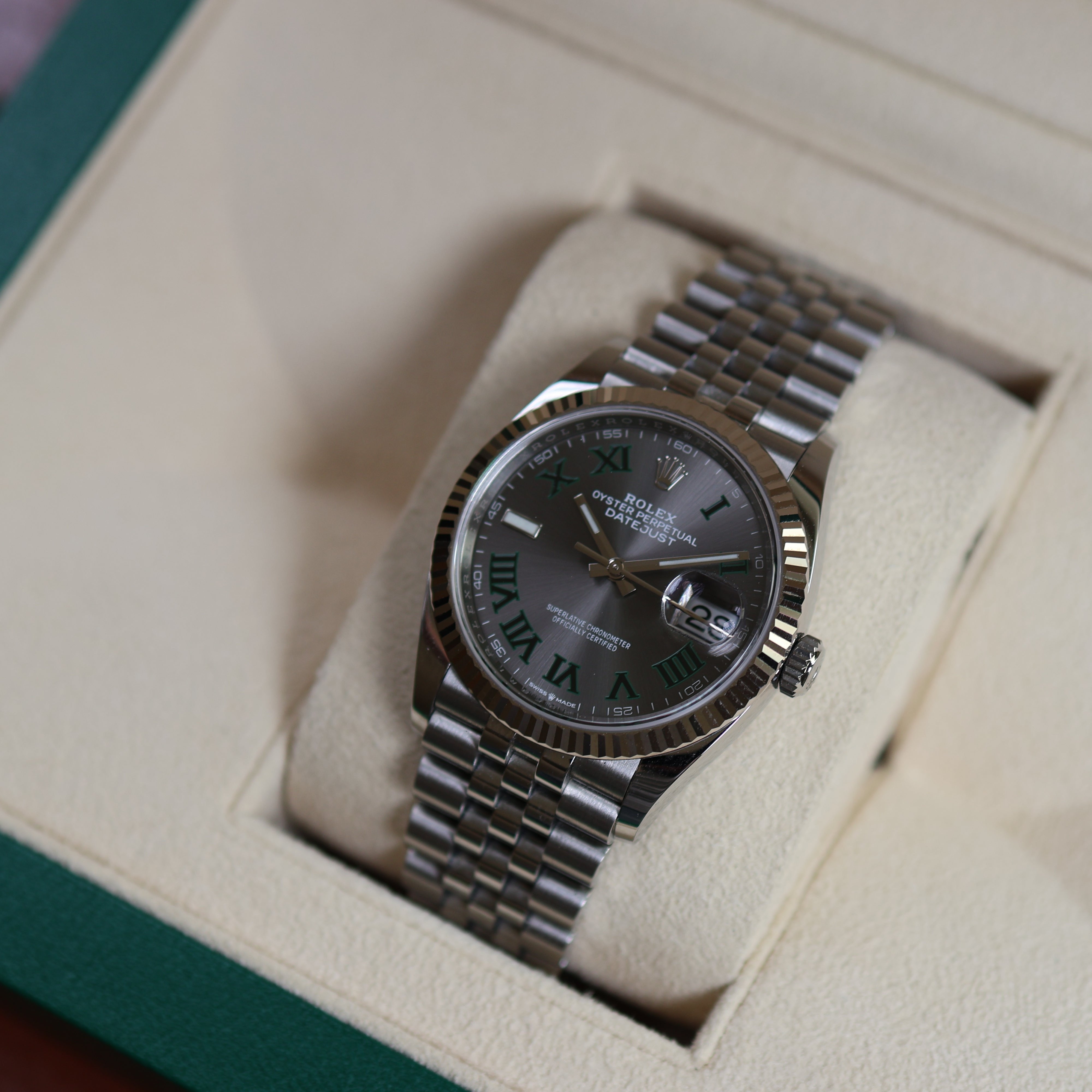 Rolex Datejust Wimbledon Jubilée 126234