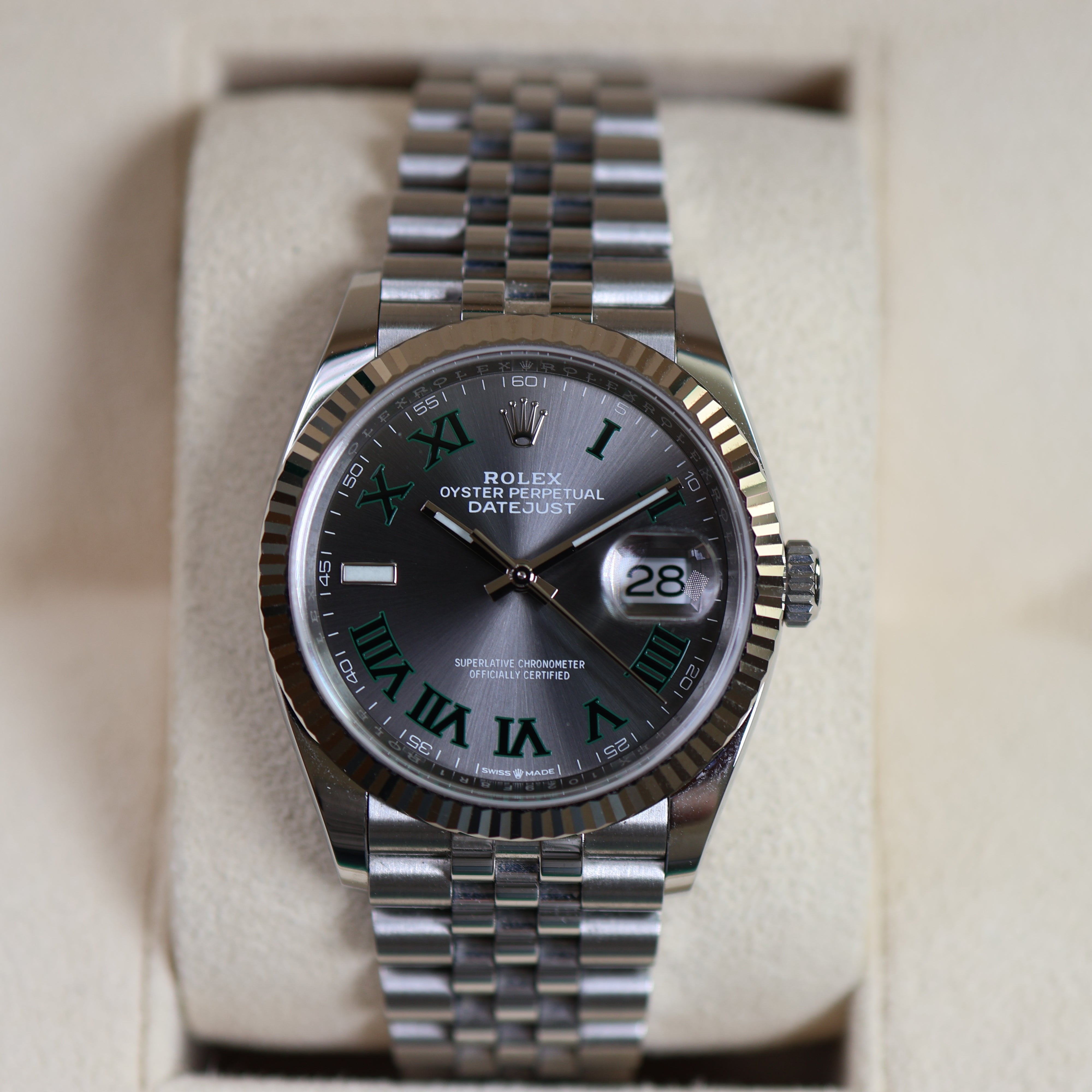 Rolex Datejust Wimbledon Jubilée 126234