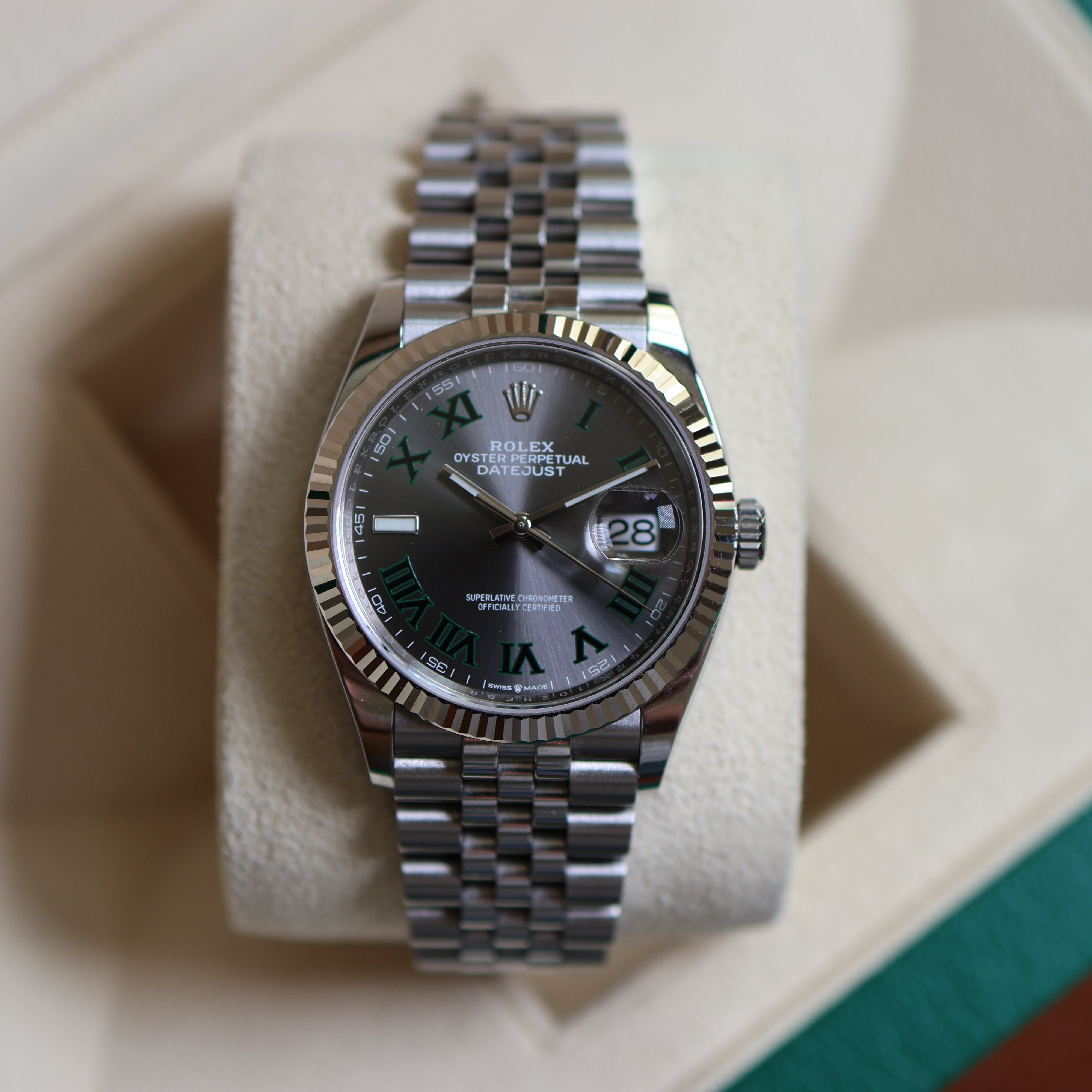 Rolex Datejust Wimbledon Jubilée 126234