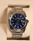 Rolex Datejust cadran bleu 126300